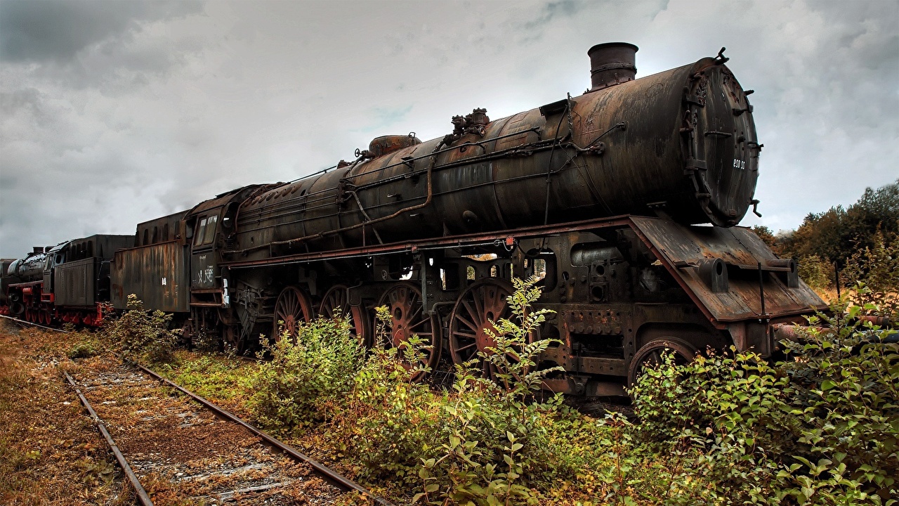 Wallpaper Locomotive vintage Trains