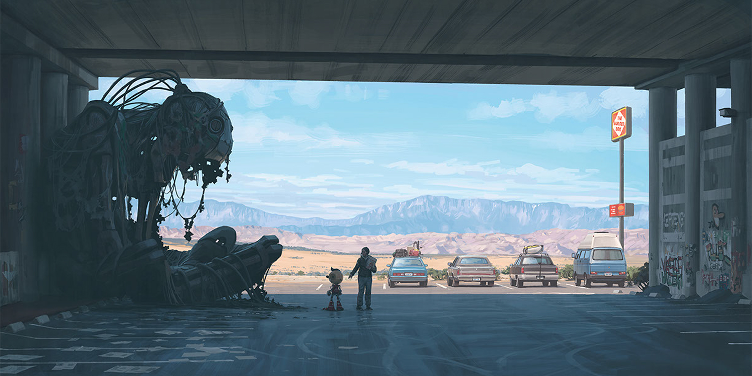 Behind The Unsettling Sci Fi Landscapes