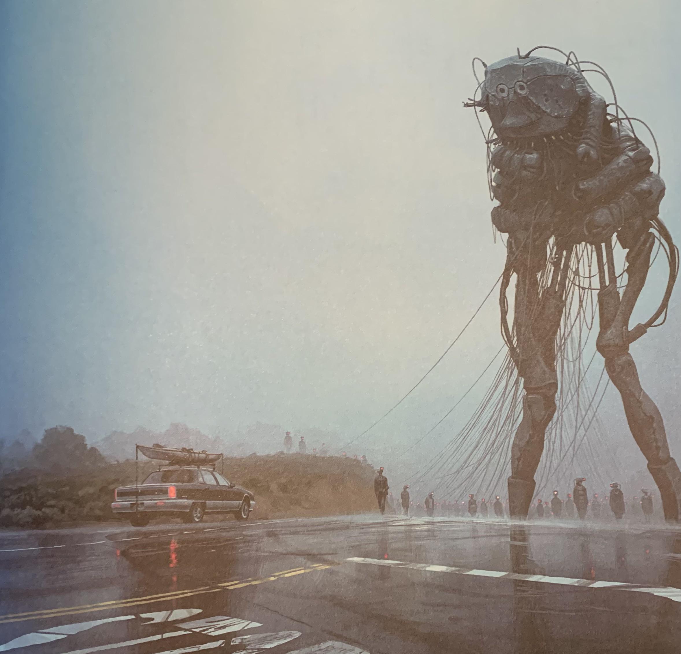 Some terrifying image from Stålenhag's
