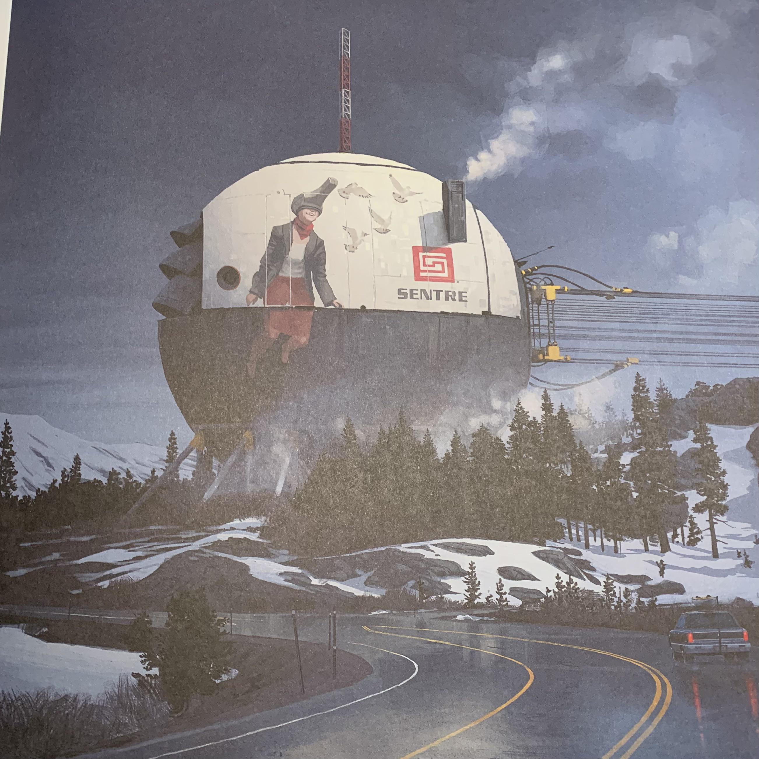Some terrifying image from Stålenhag's