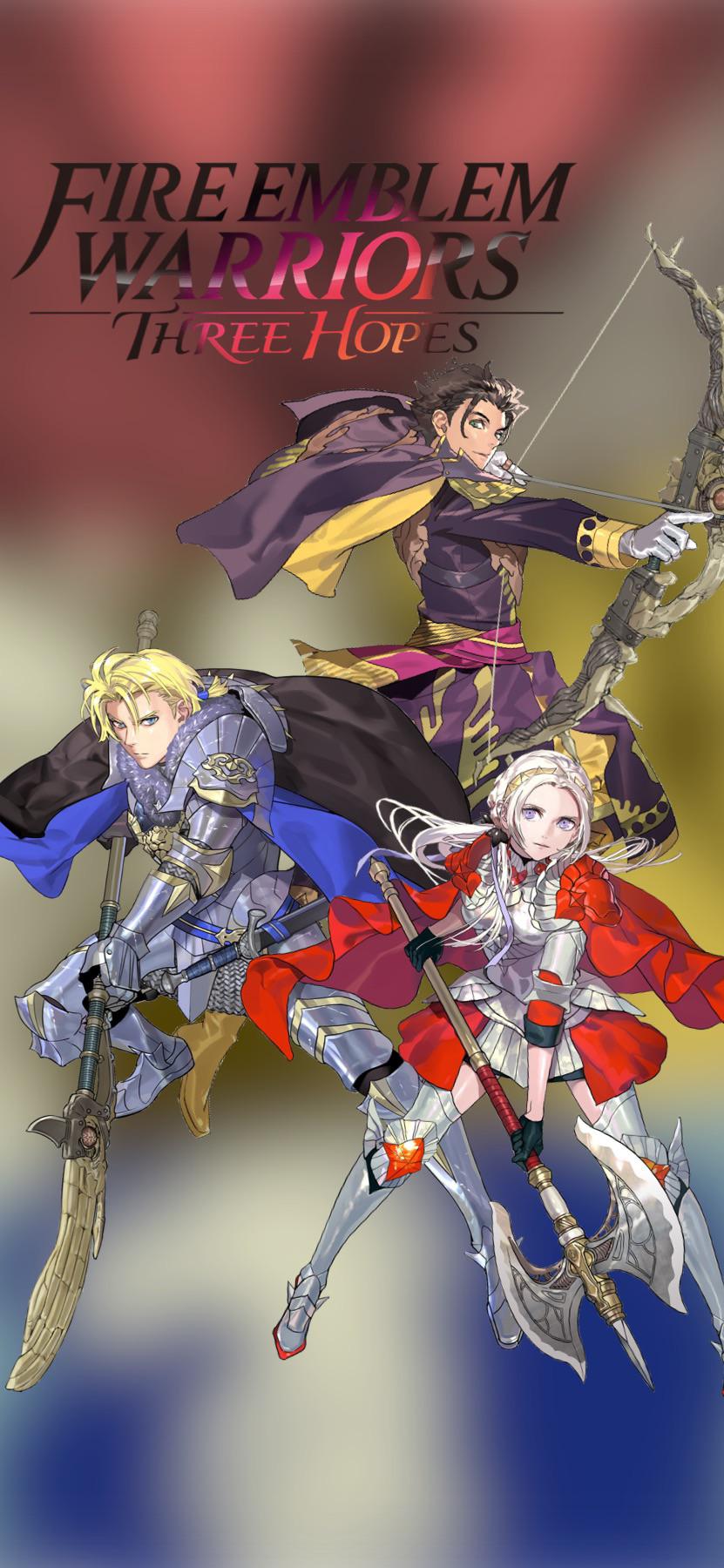 Made a quick phone wallpaper for Three
