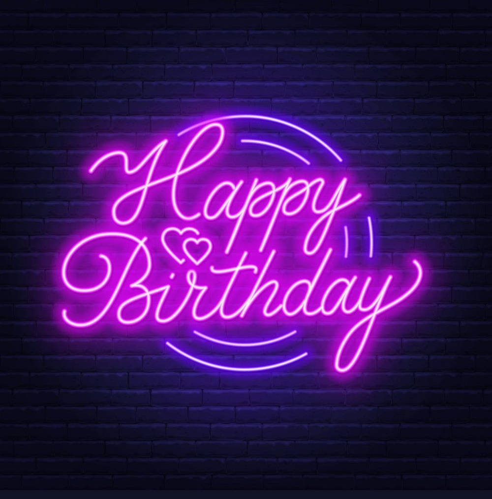 Aesthetic Happy Birthday HD Wallpaper