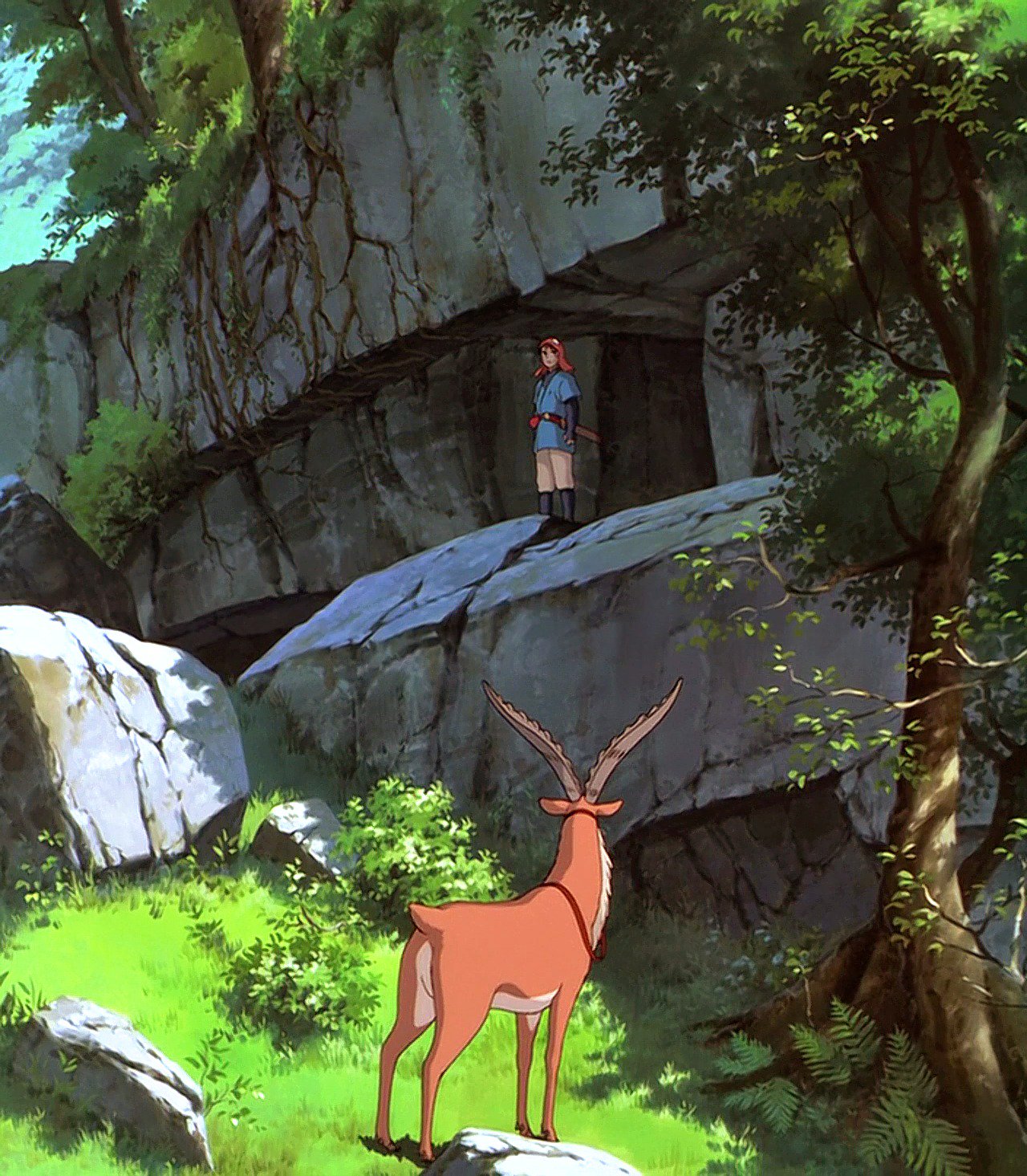 Background from Princess Mononoke