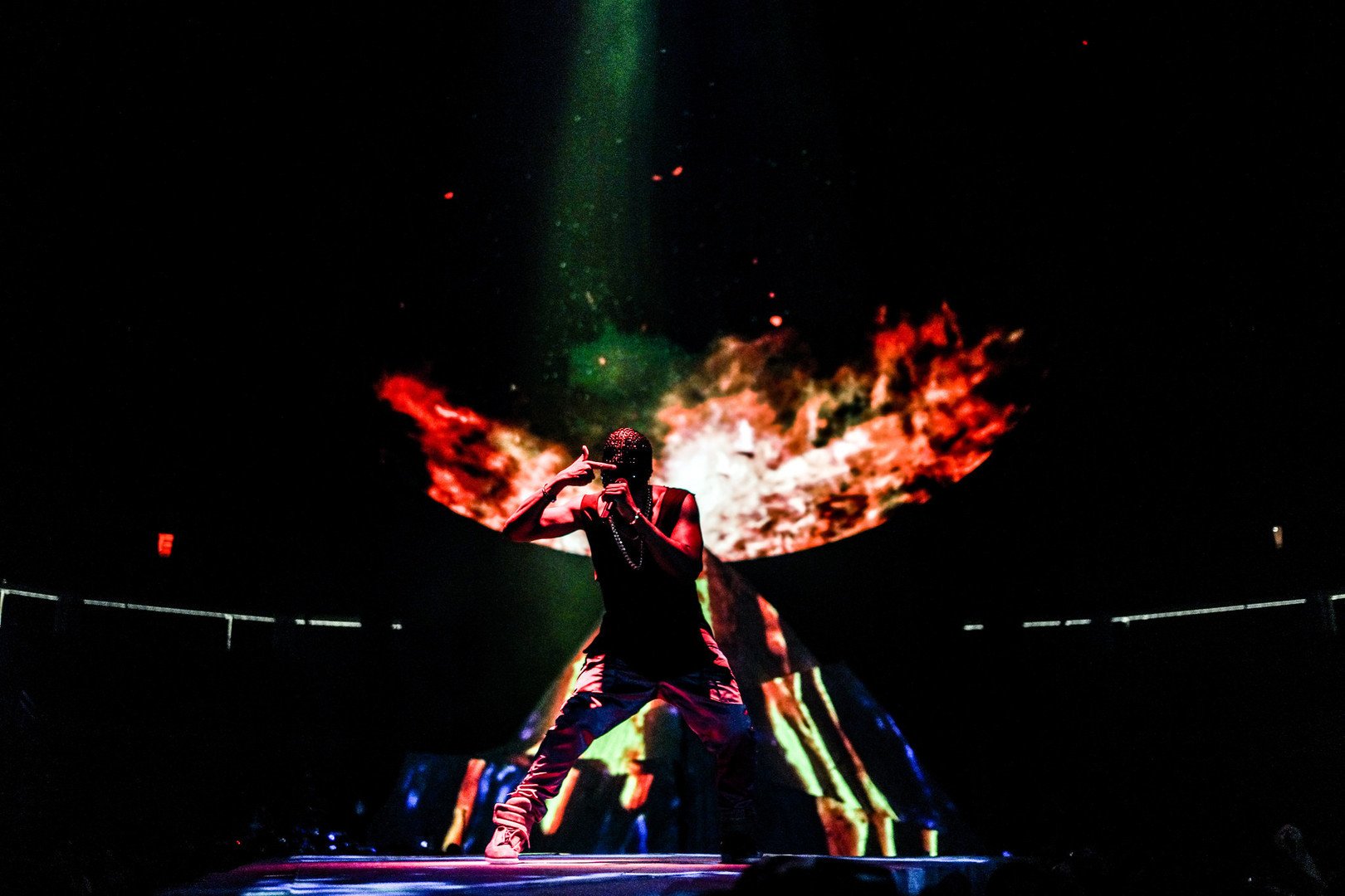 kanye west yeezus tour Wallpaper