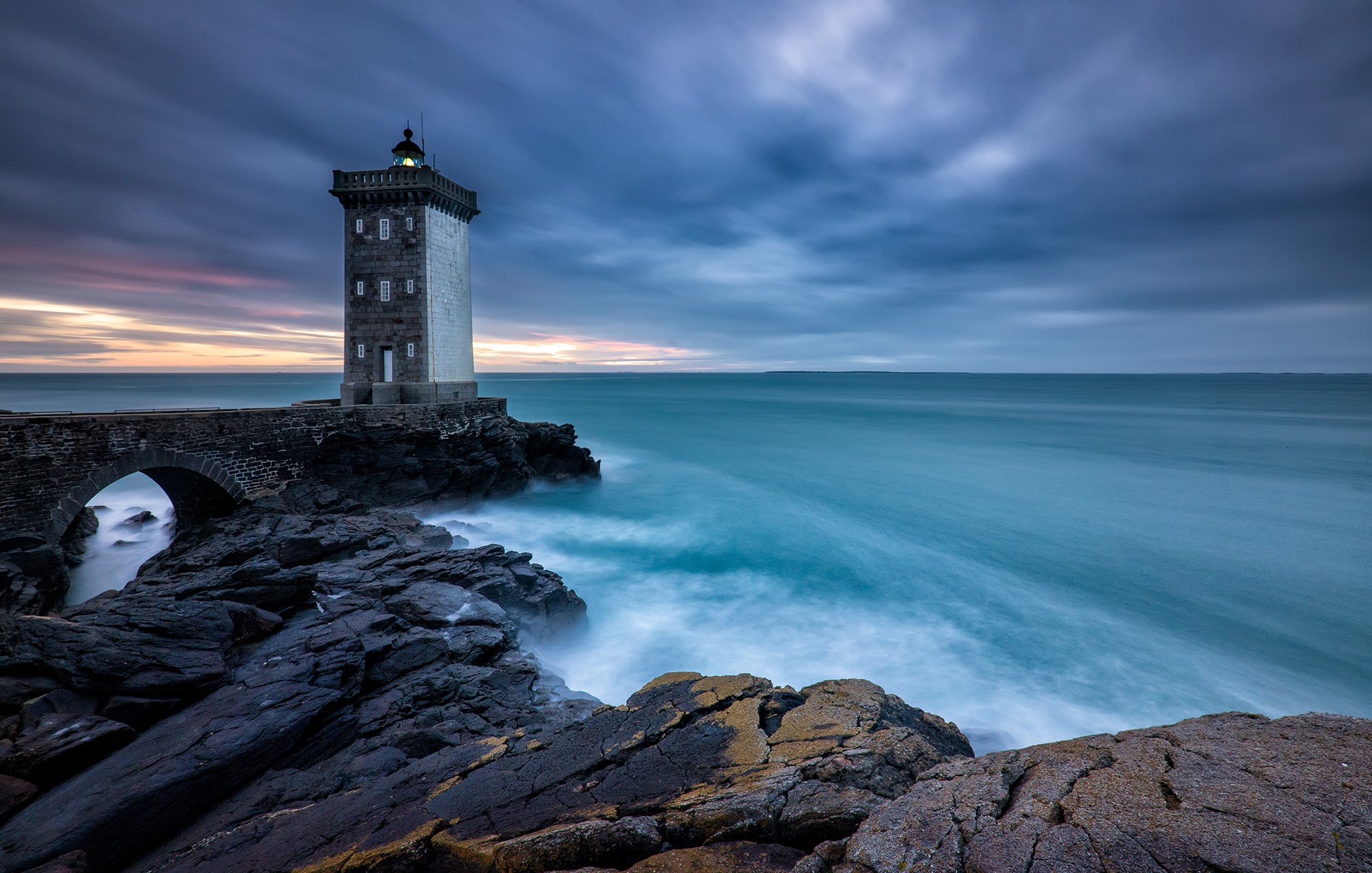 Wallpaper sea, shore, lighthouse