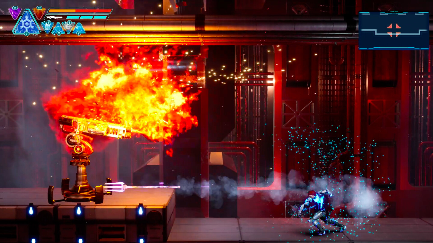 2D Metroidvania 'MARS 2120' Goes Gold