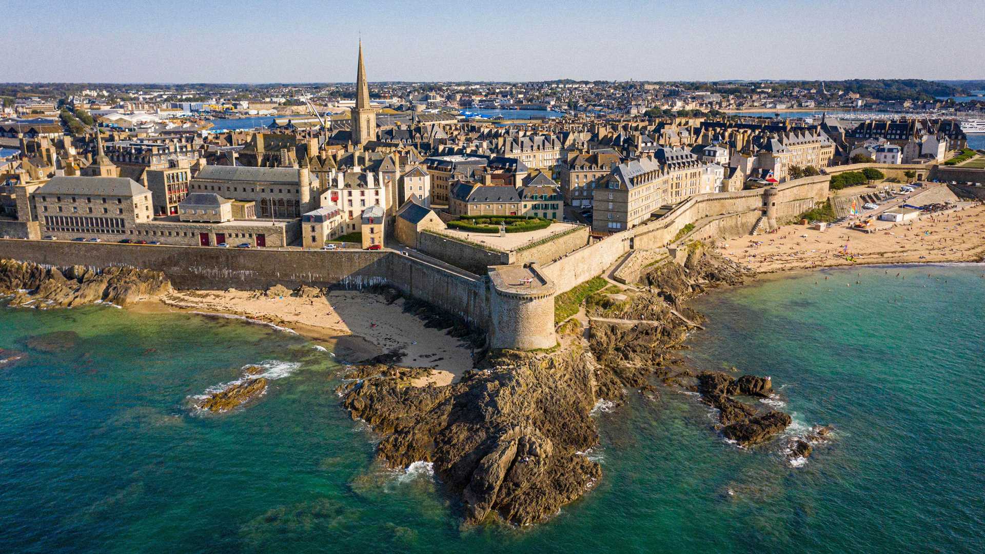 The Dramatic Walled City Of Saint Malo