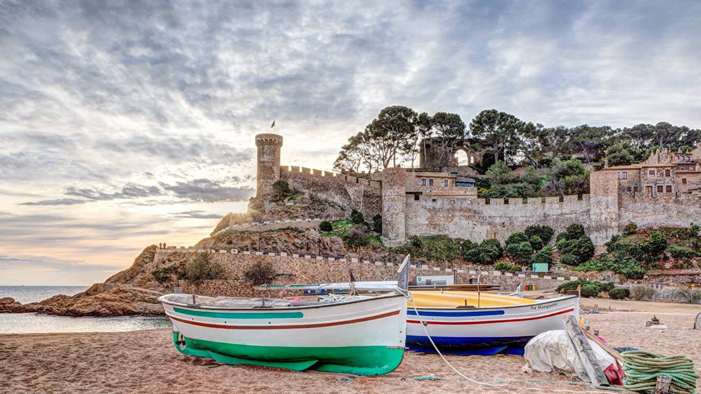 Picture Spain Fortification Tossa de