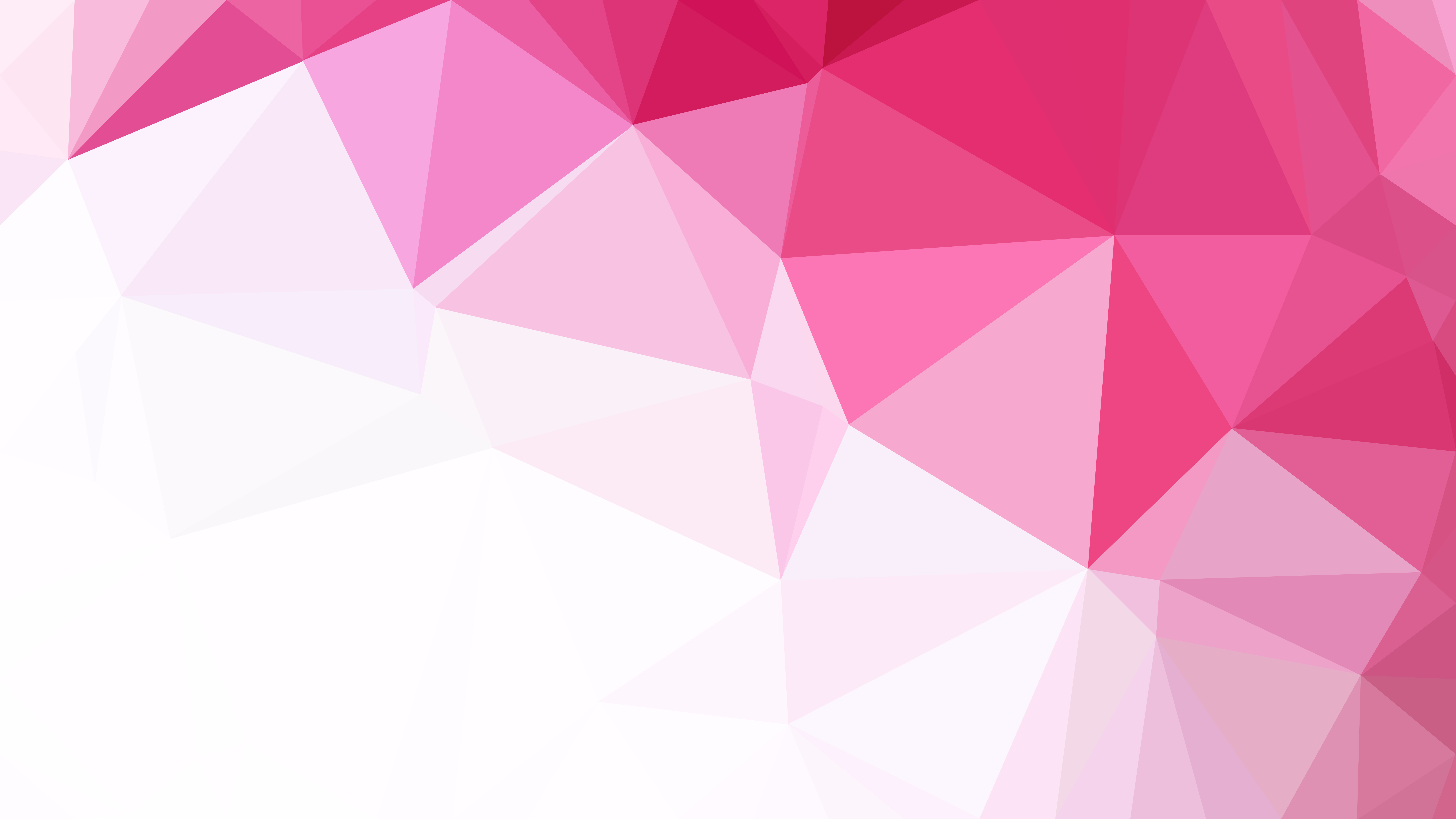 Free Pink and White Polygon Triangle