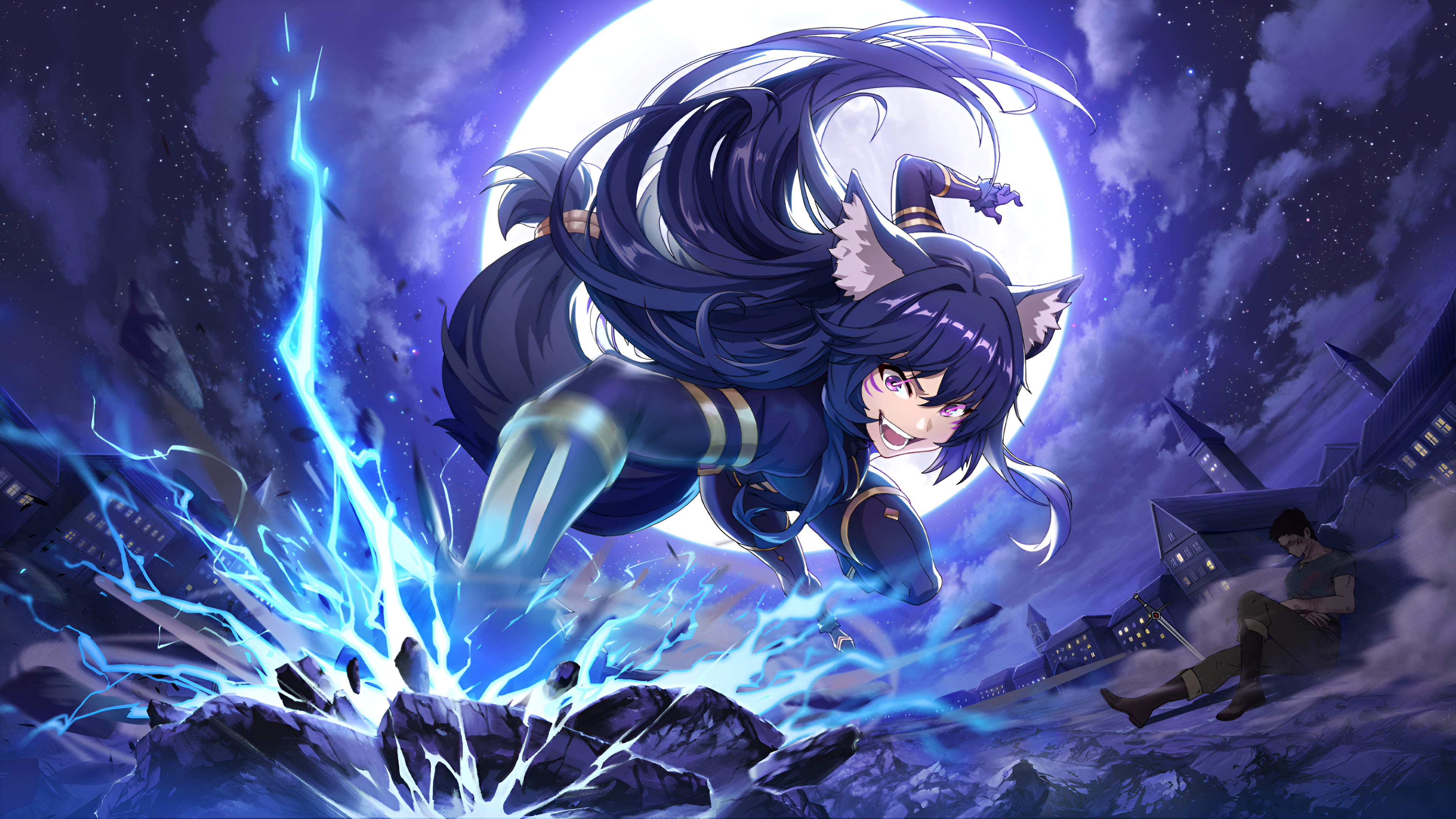 The Eminence In Shadow 4k Wallpaper