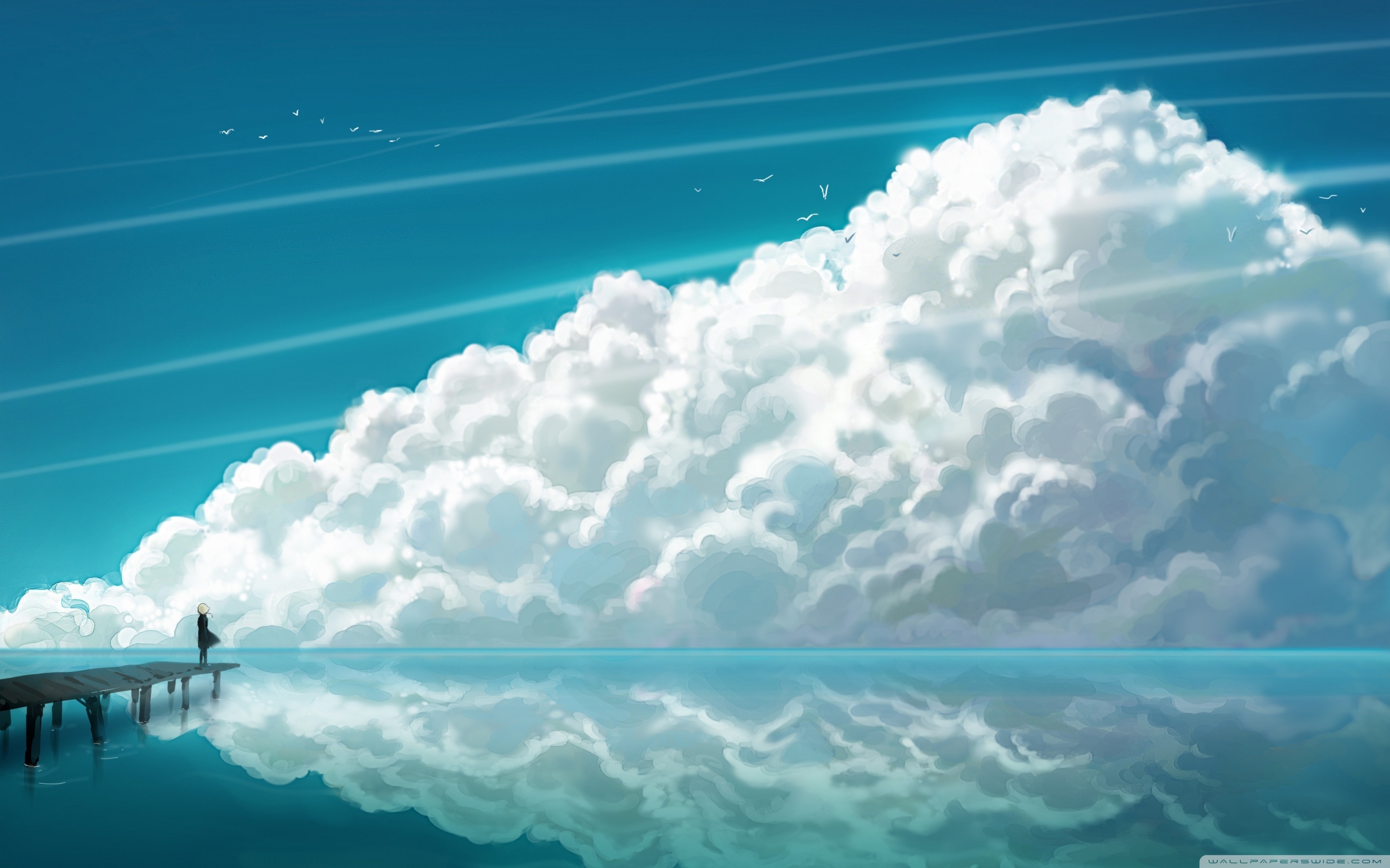 Sky Clouds Ultra HD Desktop Background
