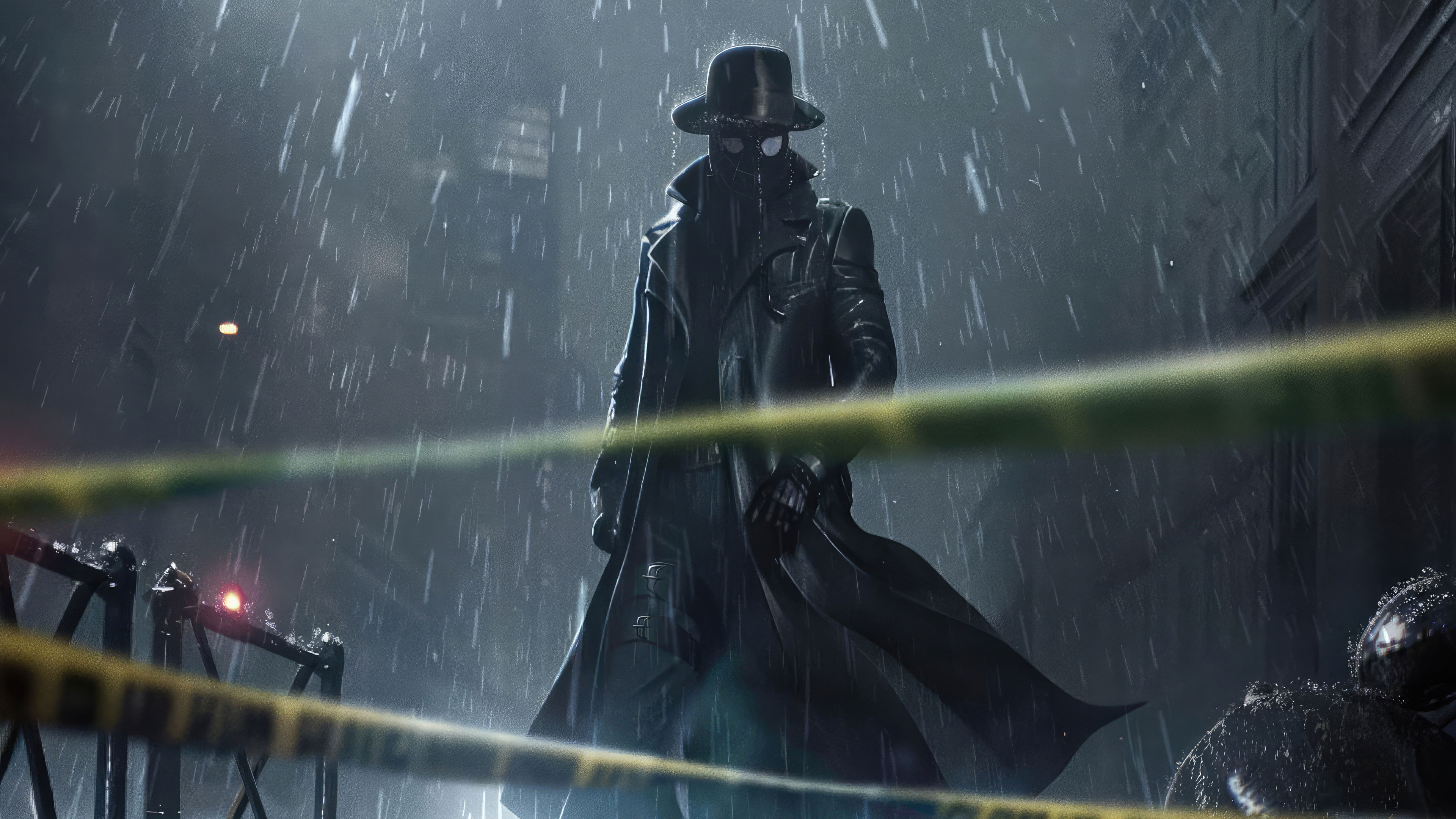 Spider Man Noir 4k 2023 Wallpaper, HD Superheroes Wallpaper, 4k Wallpaper Image, Background, Photos and Picture