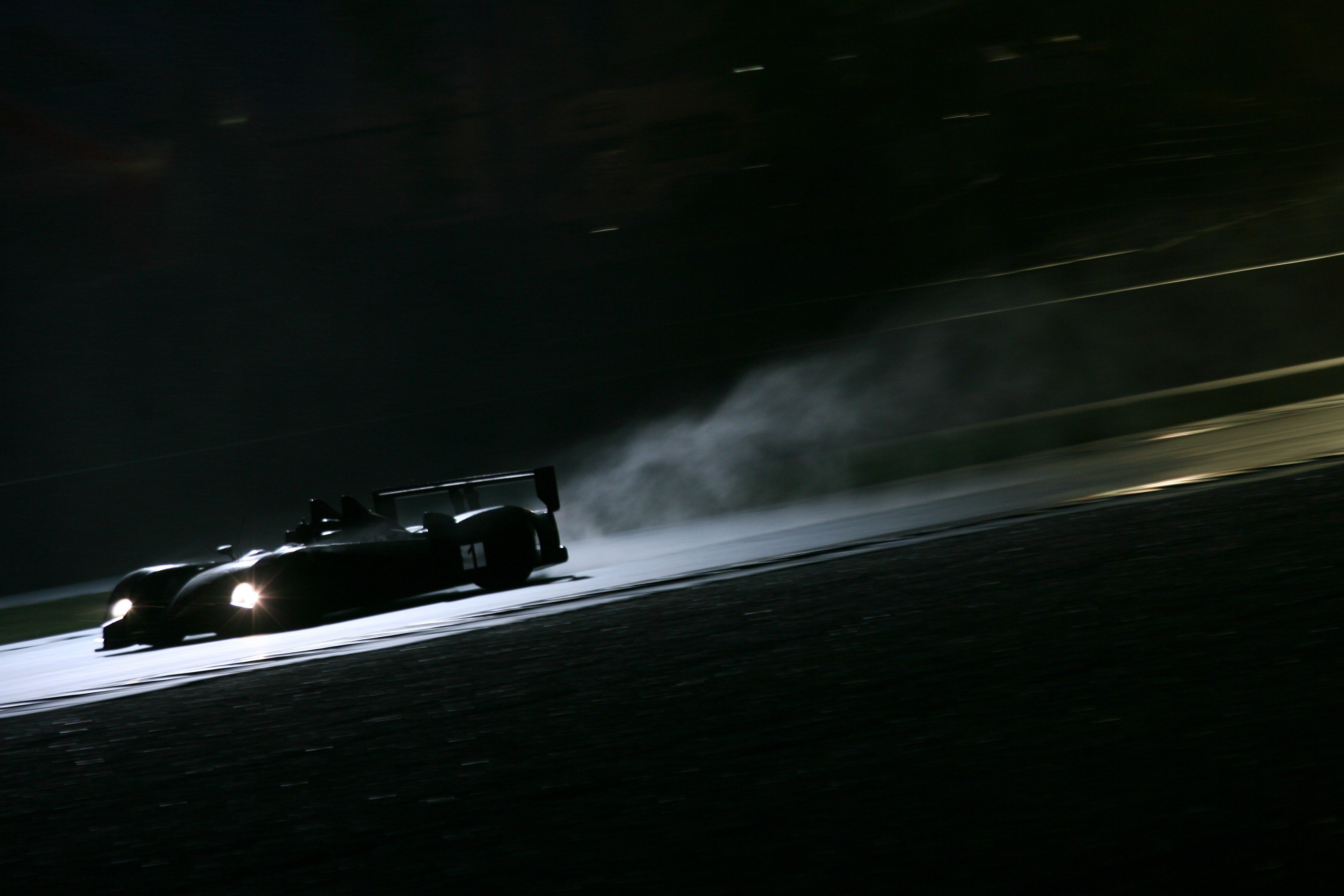 Wallpaper Night, Rain, Le Mans