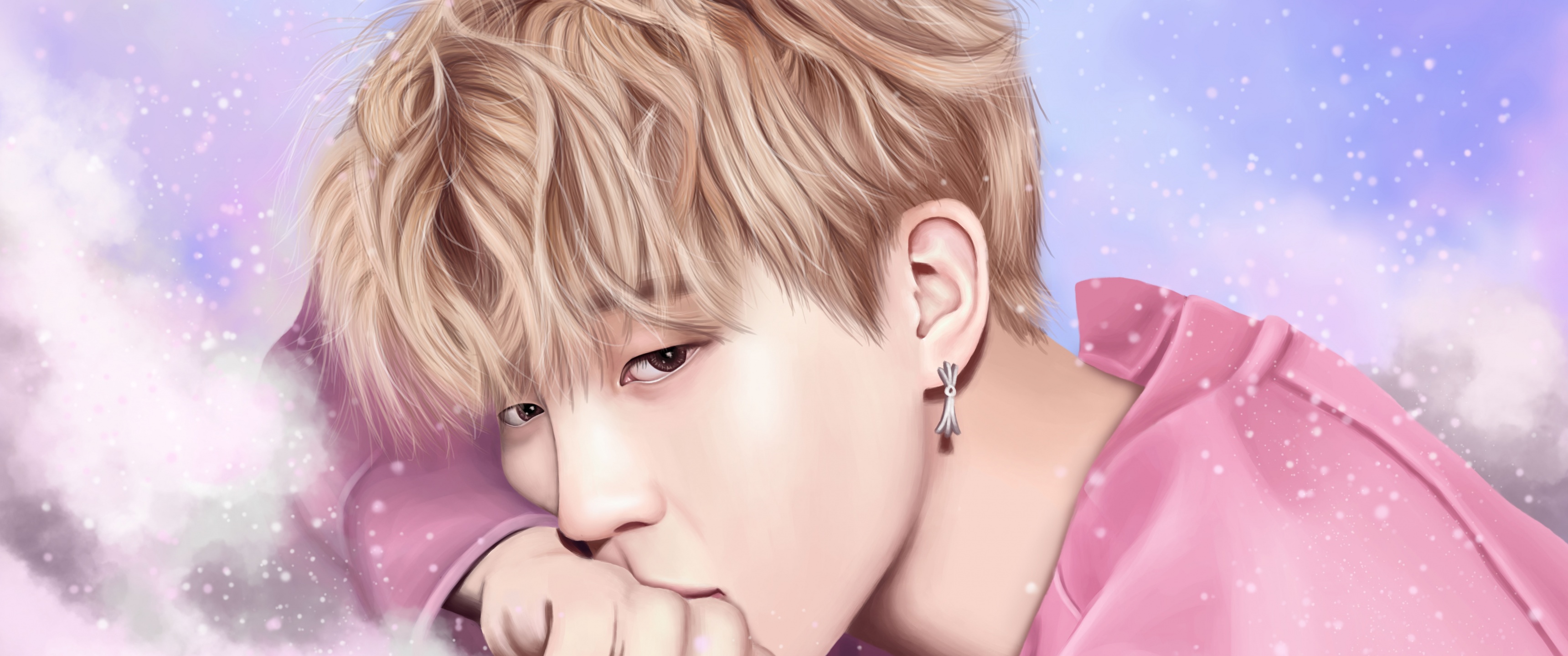 Jimin Wallpaper 4K, Aesthetic, BTS