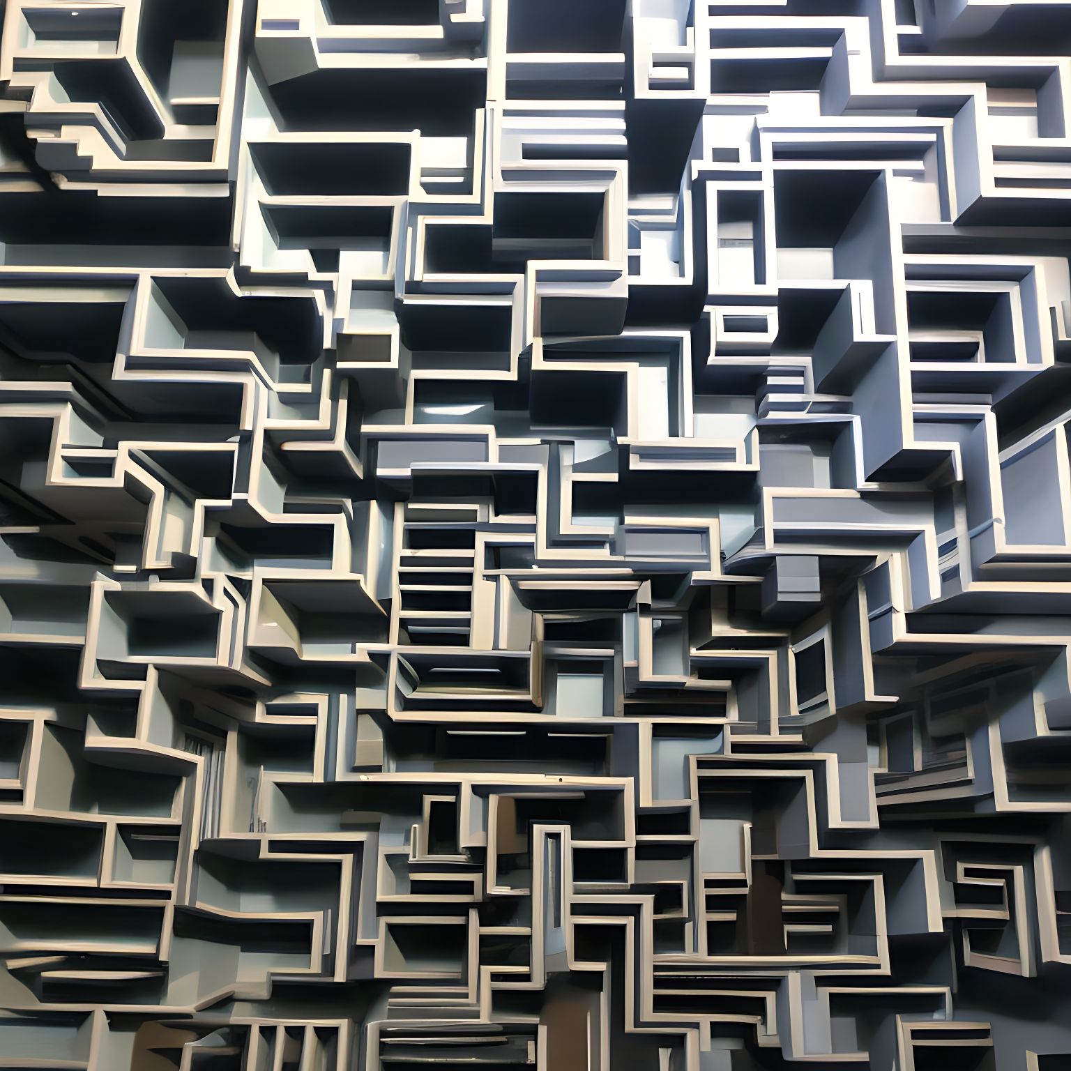 MC Escher 4th Dimension diorama