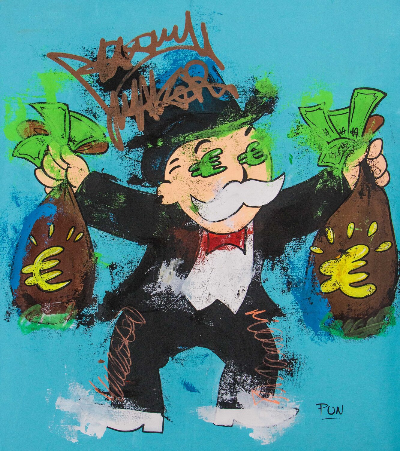 Mr. Monopoly Euro Money Bags