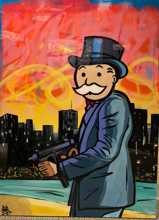 Sinister Monopoly Art