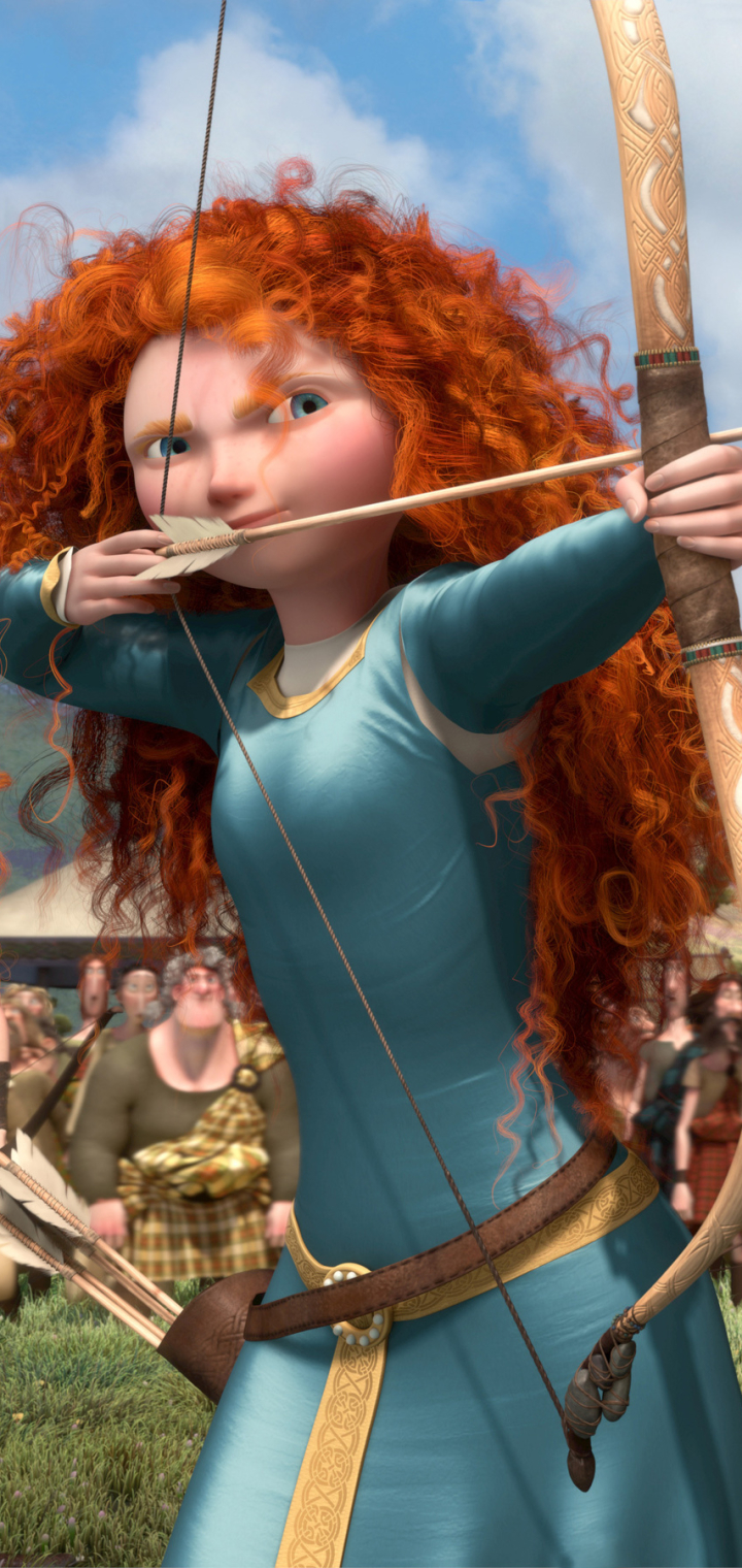 Merida (Brave) iPhone Wallpaper