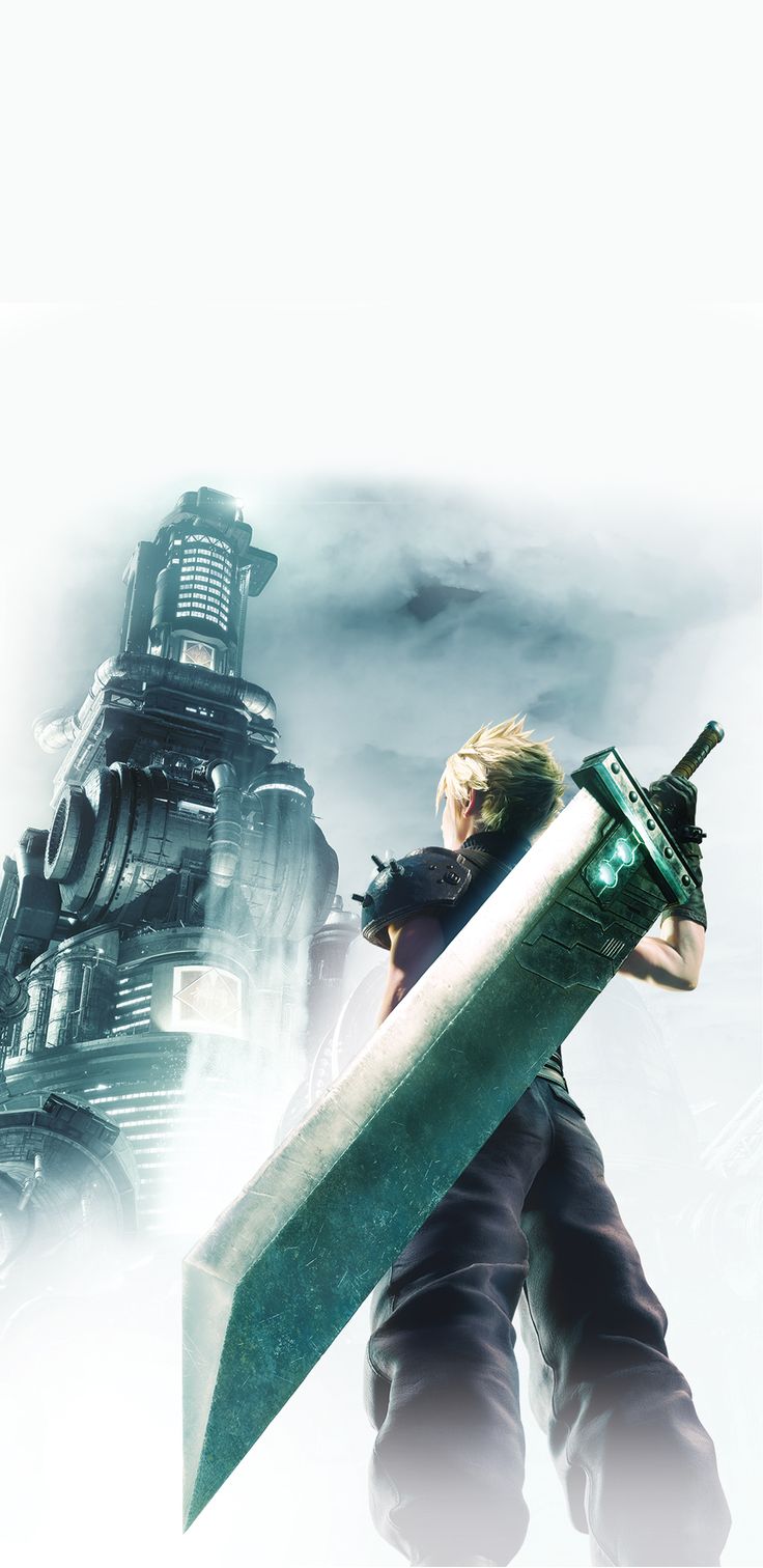 Final Fantasy VII Remake Phone Wallpaper