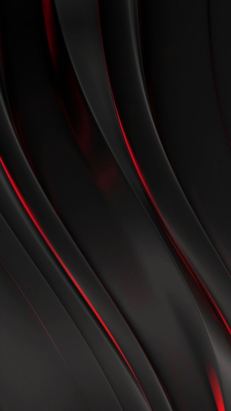 4k Black Red Phone Wallpaper