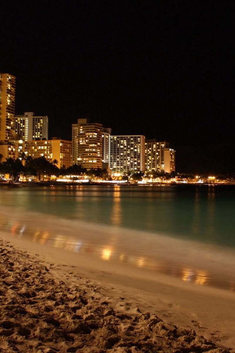 Download wallpaper 800x1200 night coast