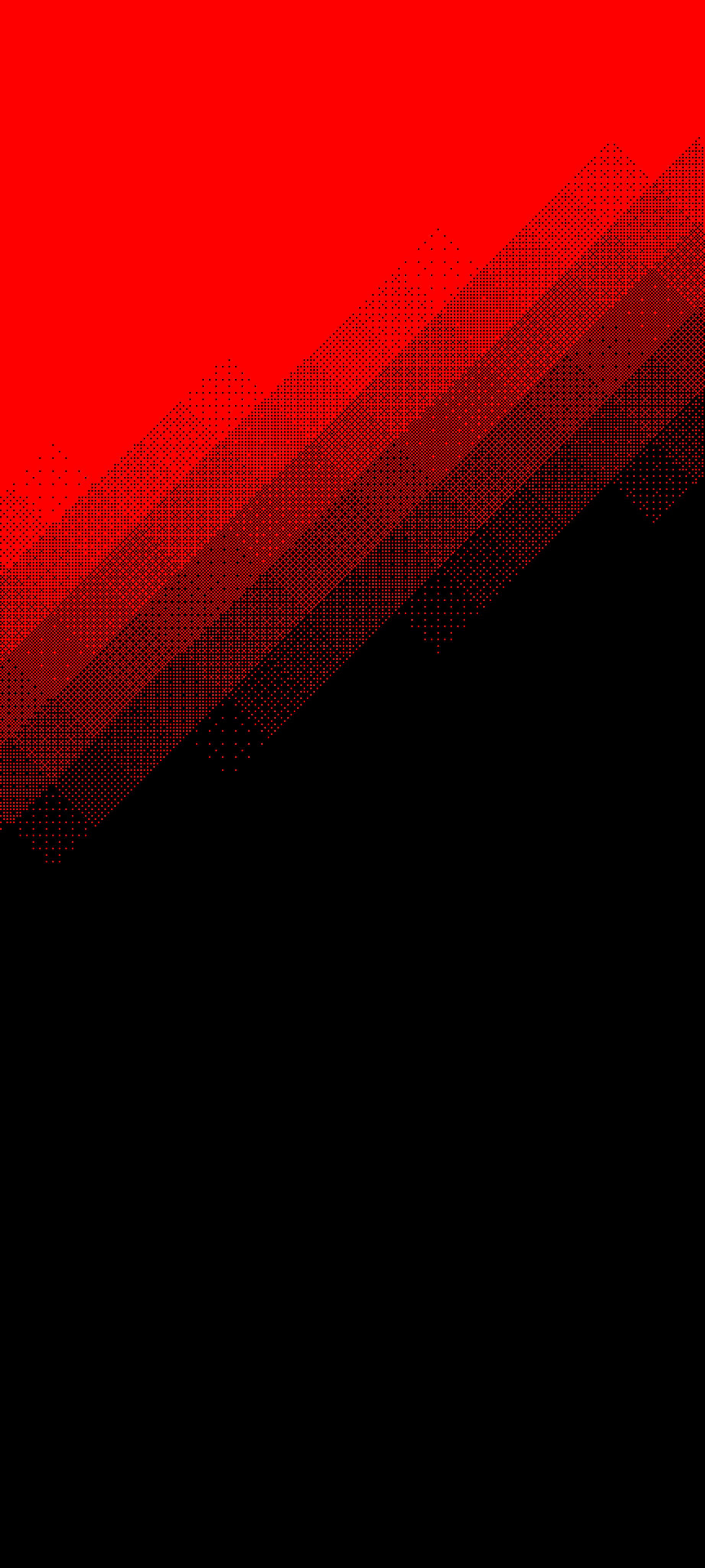 Red Dotted Gradient Abstract Wallpaper