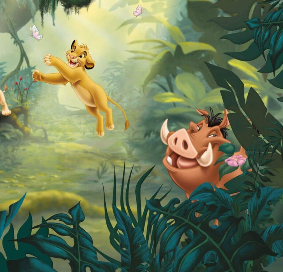 Lion King wallpaper 3.5x2.8 m baby boy