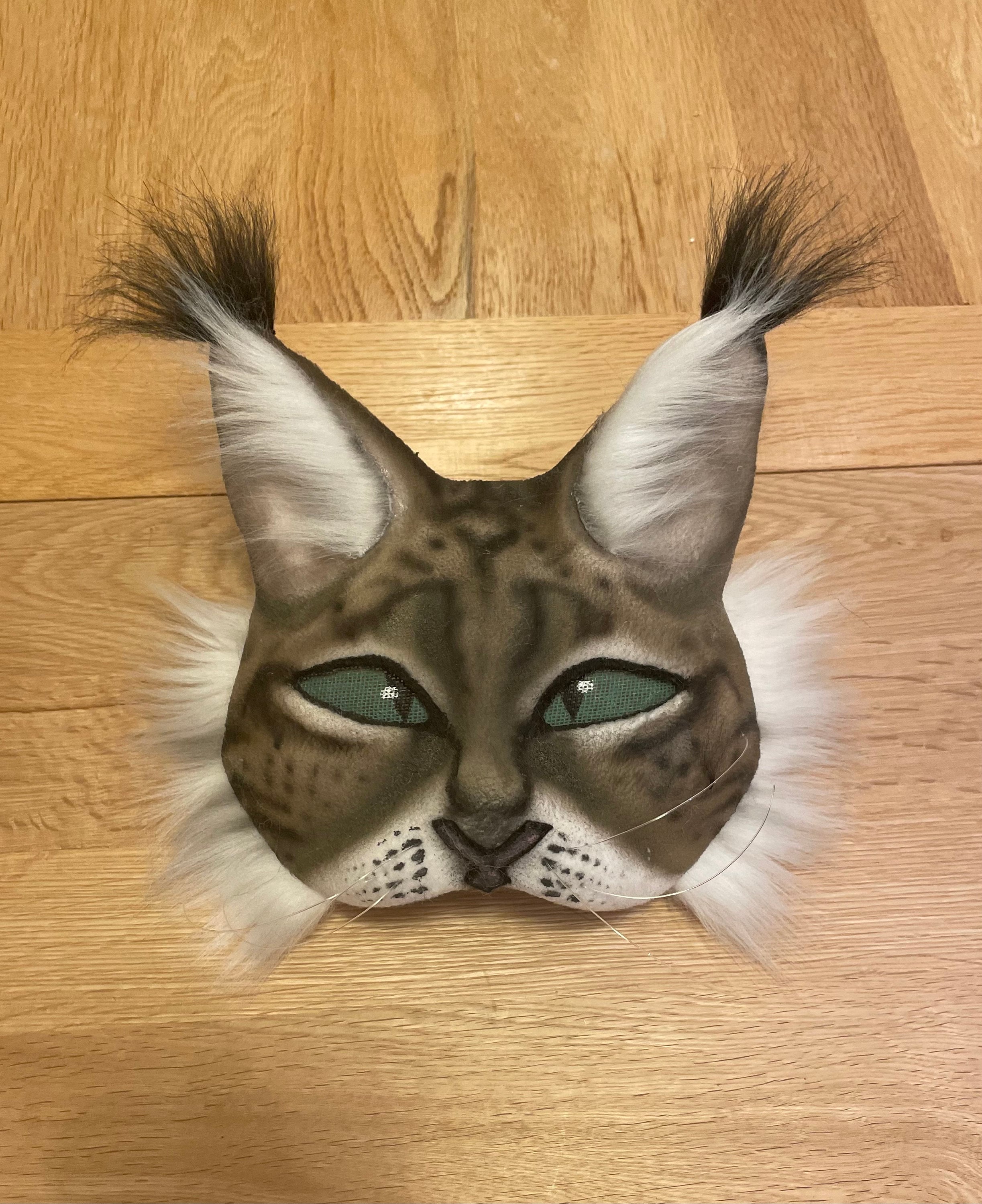 Lynx Mask, Therian Mask, Furry Mask