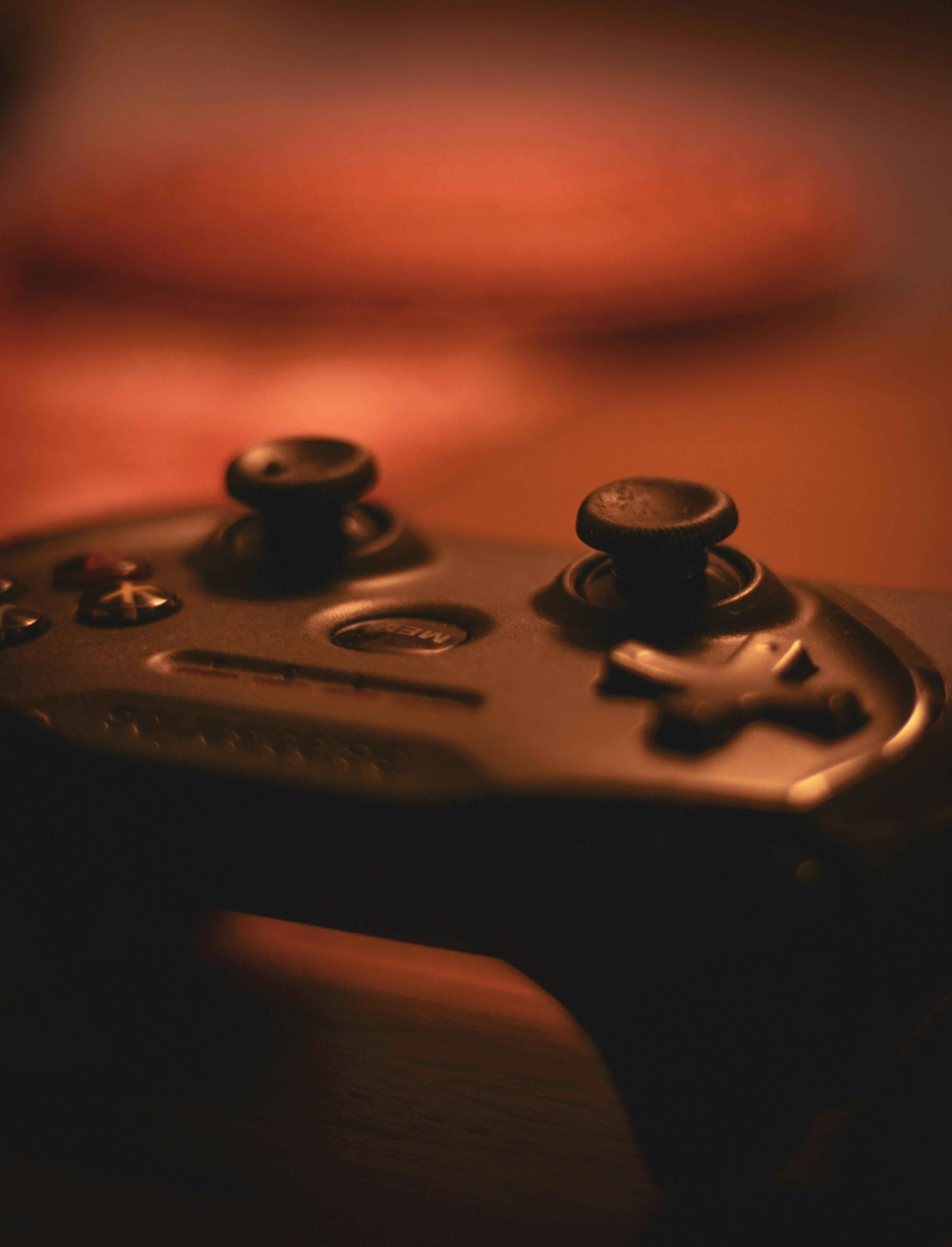 Black Game Controller · Free