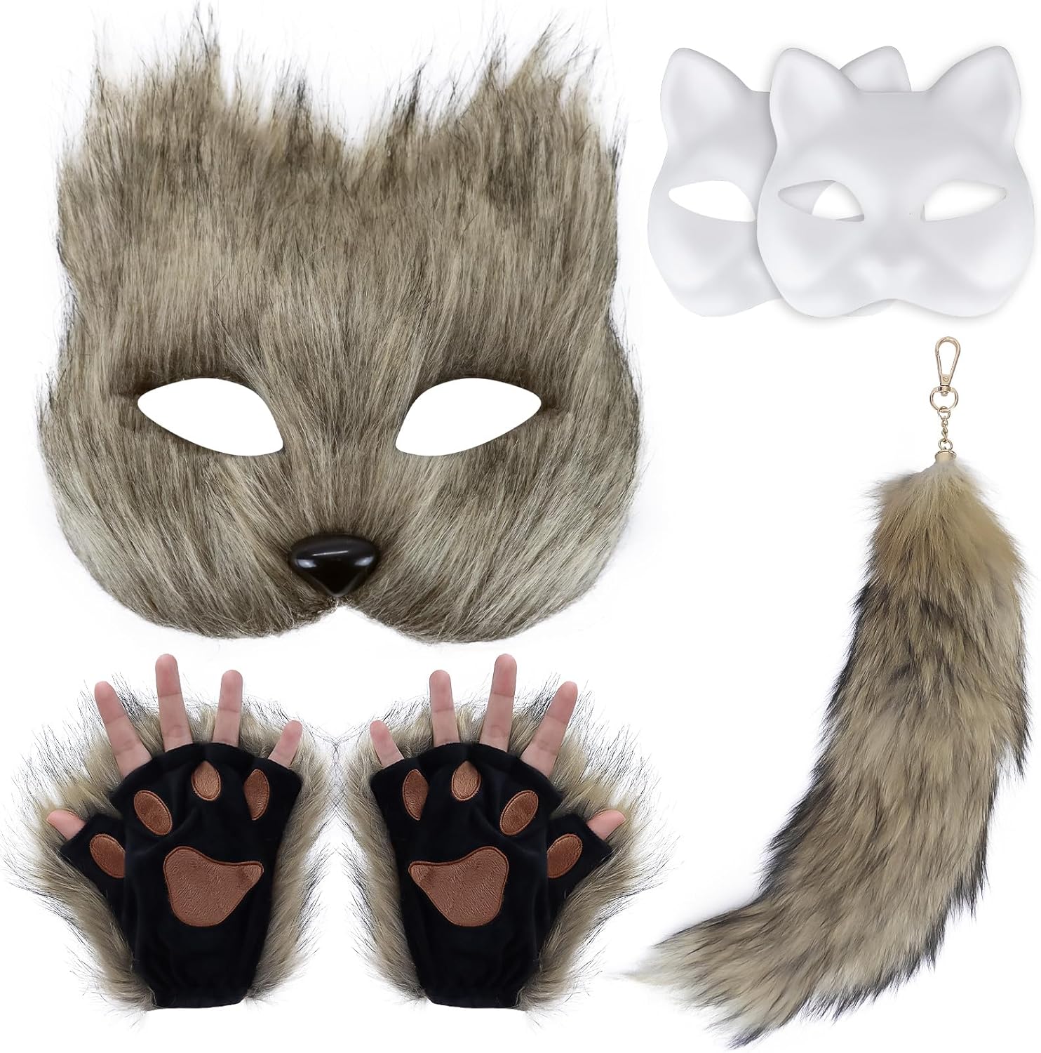 Litdevil Cat Therian Mask