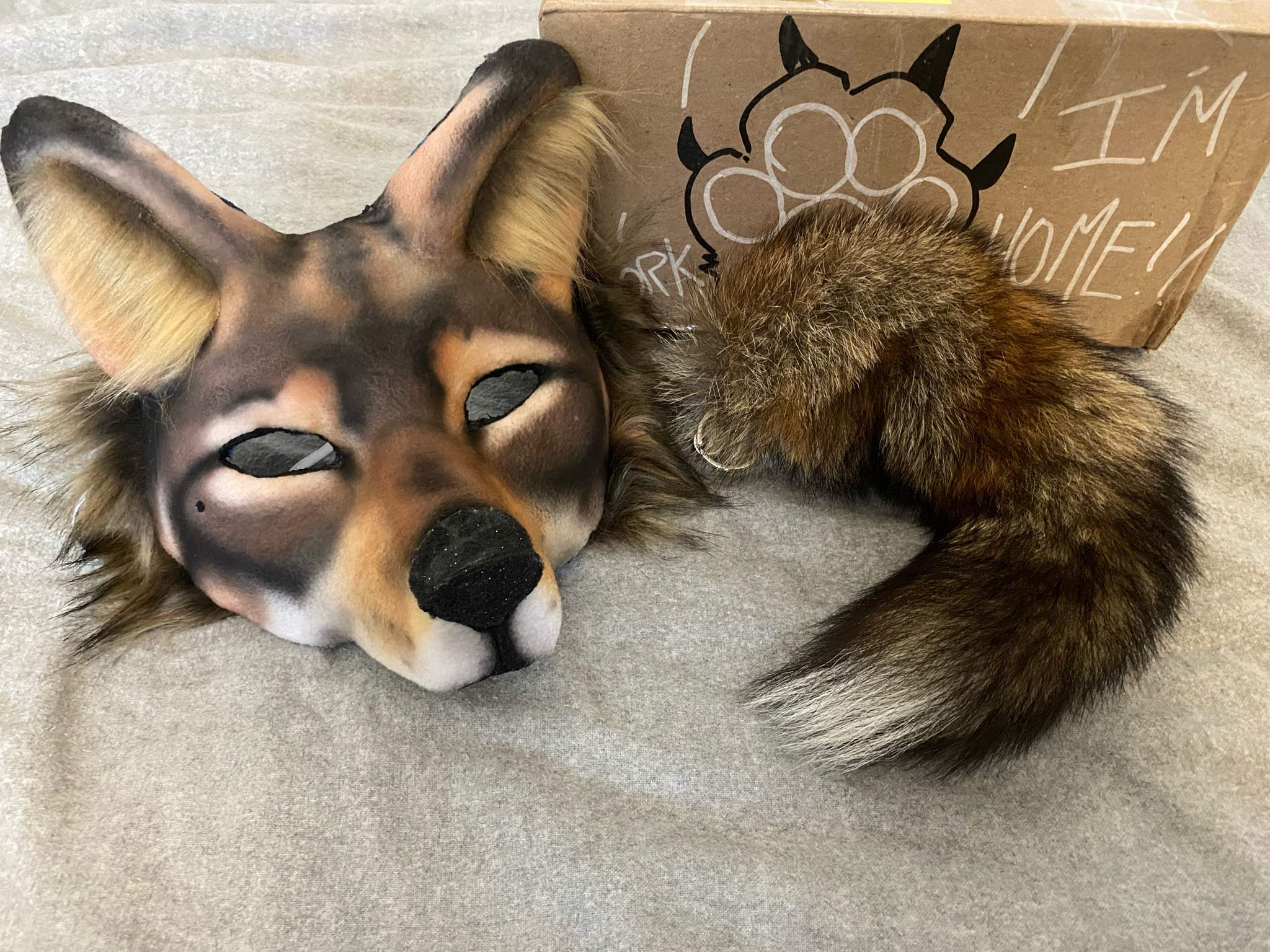 my coastal wolf theriotype