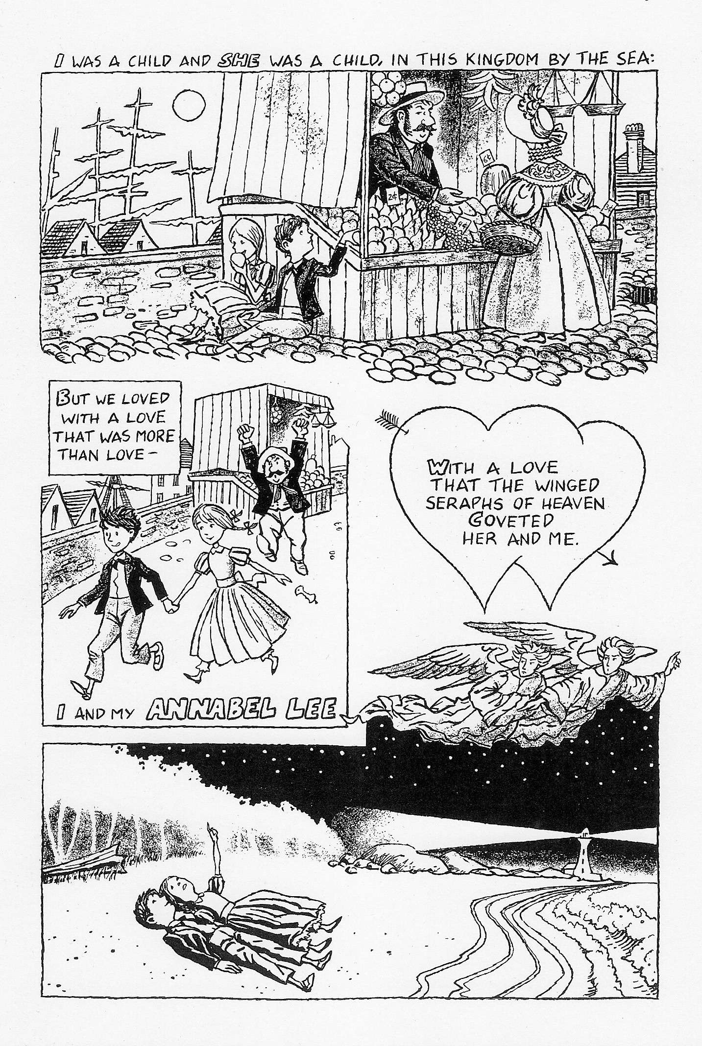 Annabel Lee by Edgar Allan Poe. julian