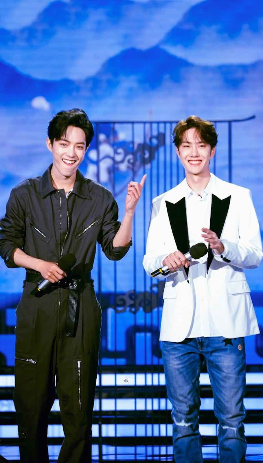 Wang Yibo and Xiao Zhan reunite on 'Day