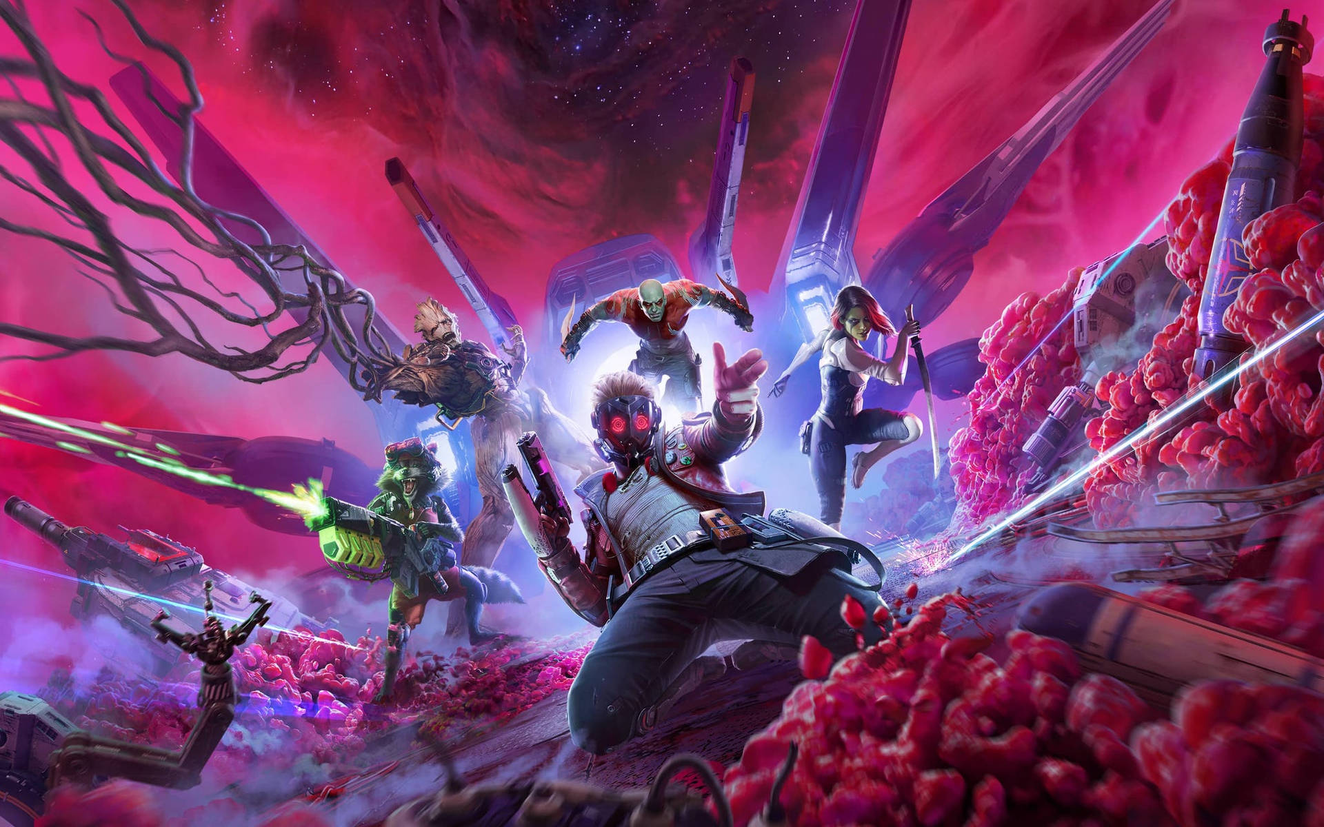 Galaxy Video Game Wallpaper