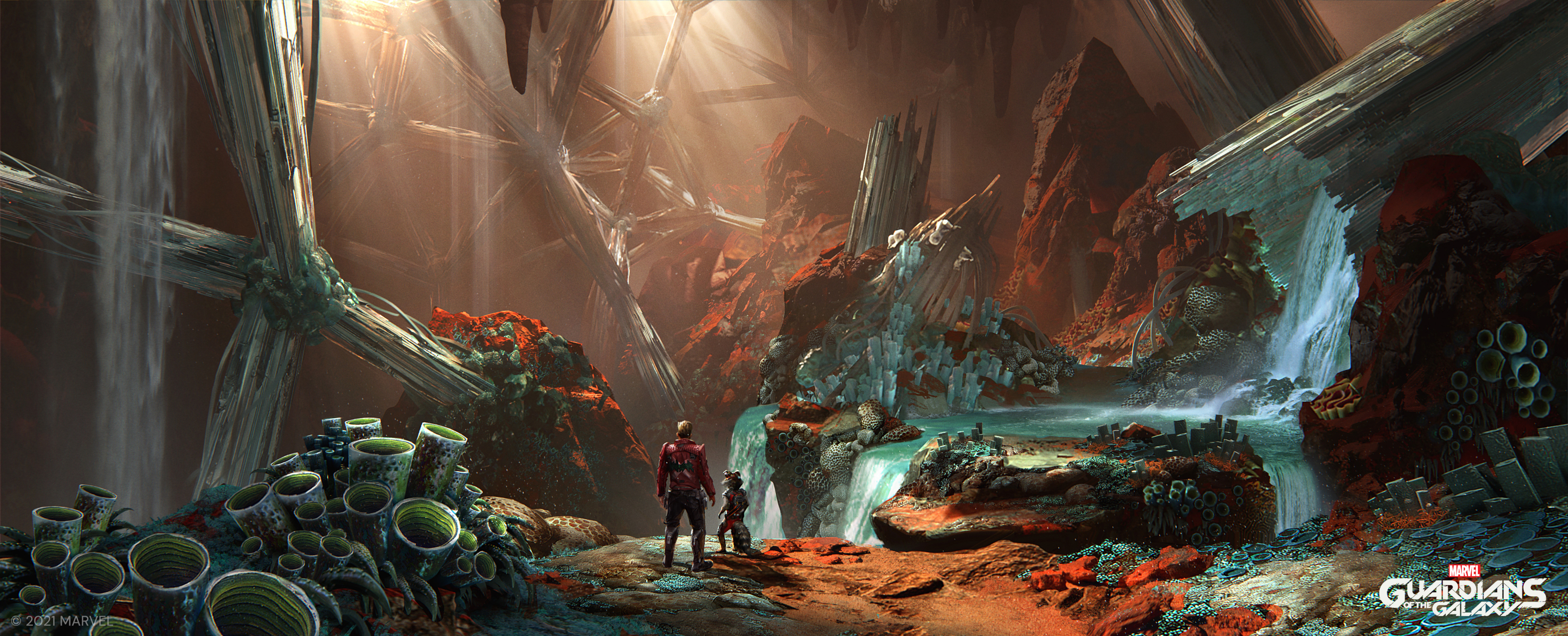 Rocket Raccoon Star Lord Video Game