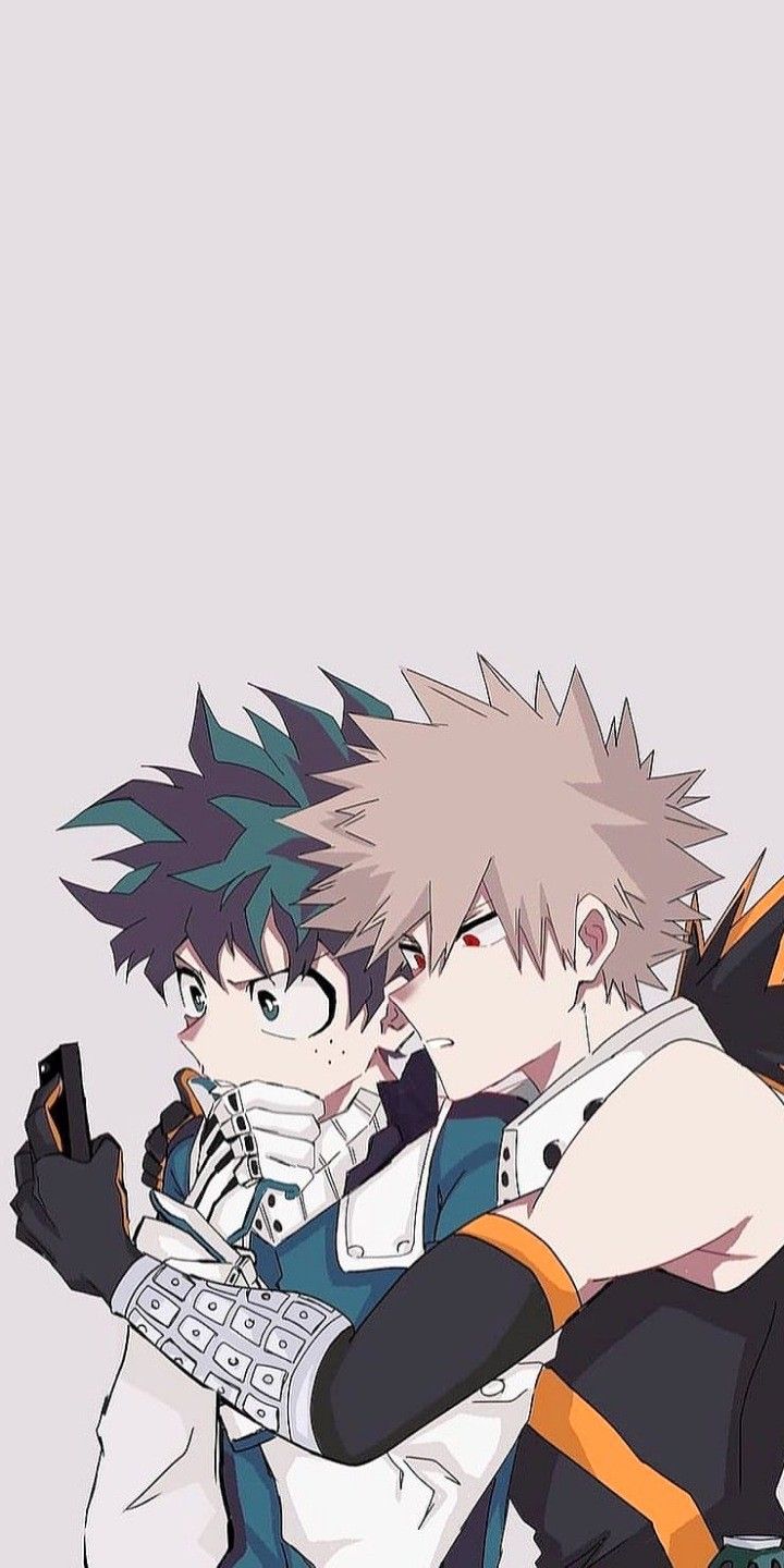 Izuku Midoriya and Katsuki Bakugou