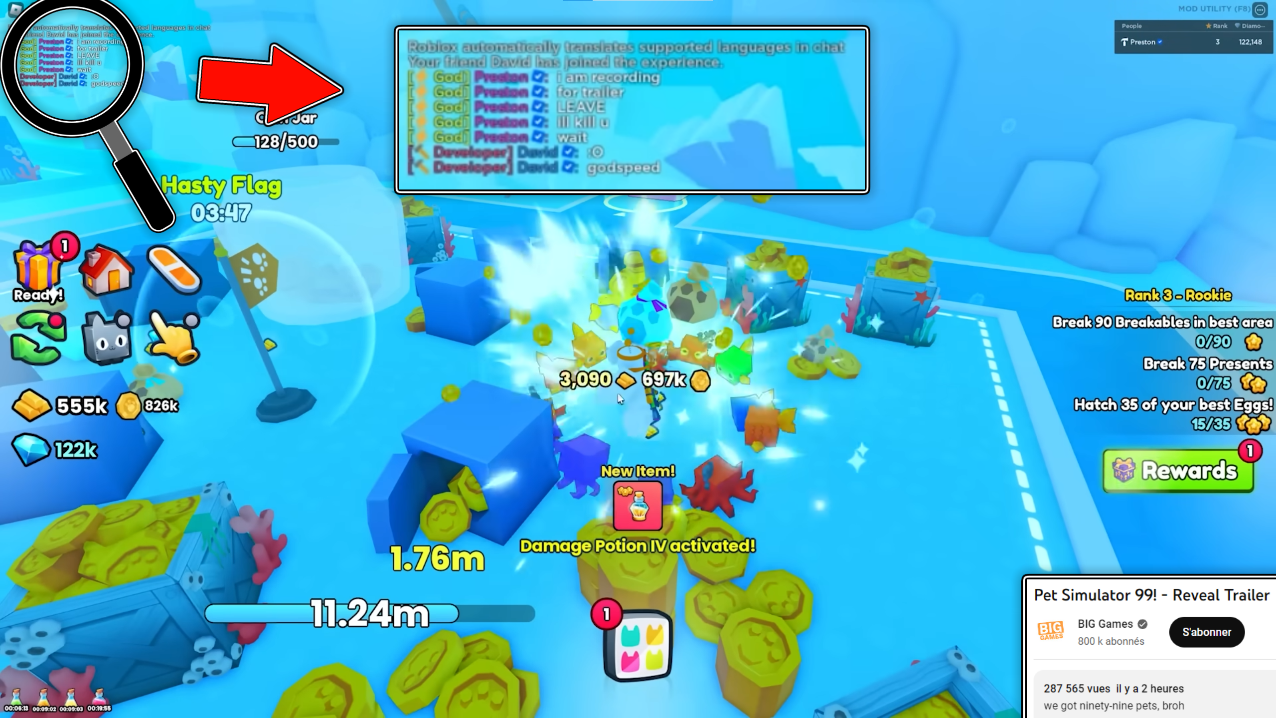 The Pet Simulator 99 trailer looks