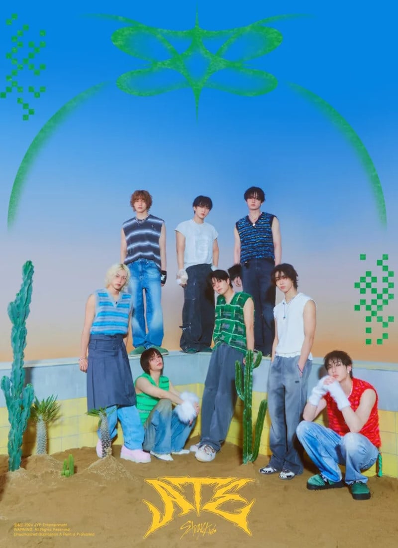 Stray Kids chill in the desert in 'ATE