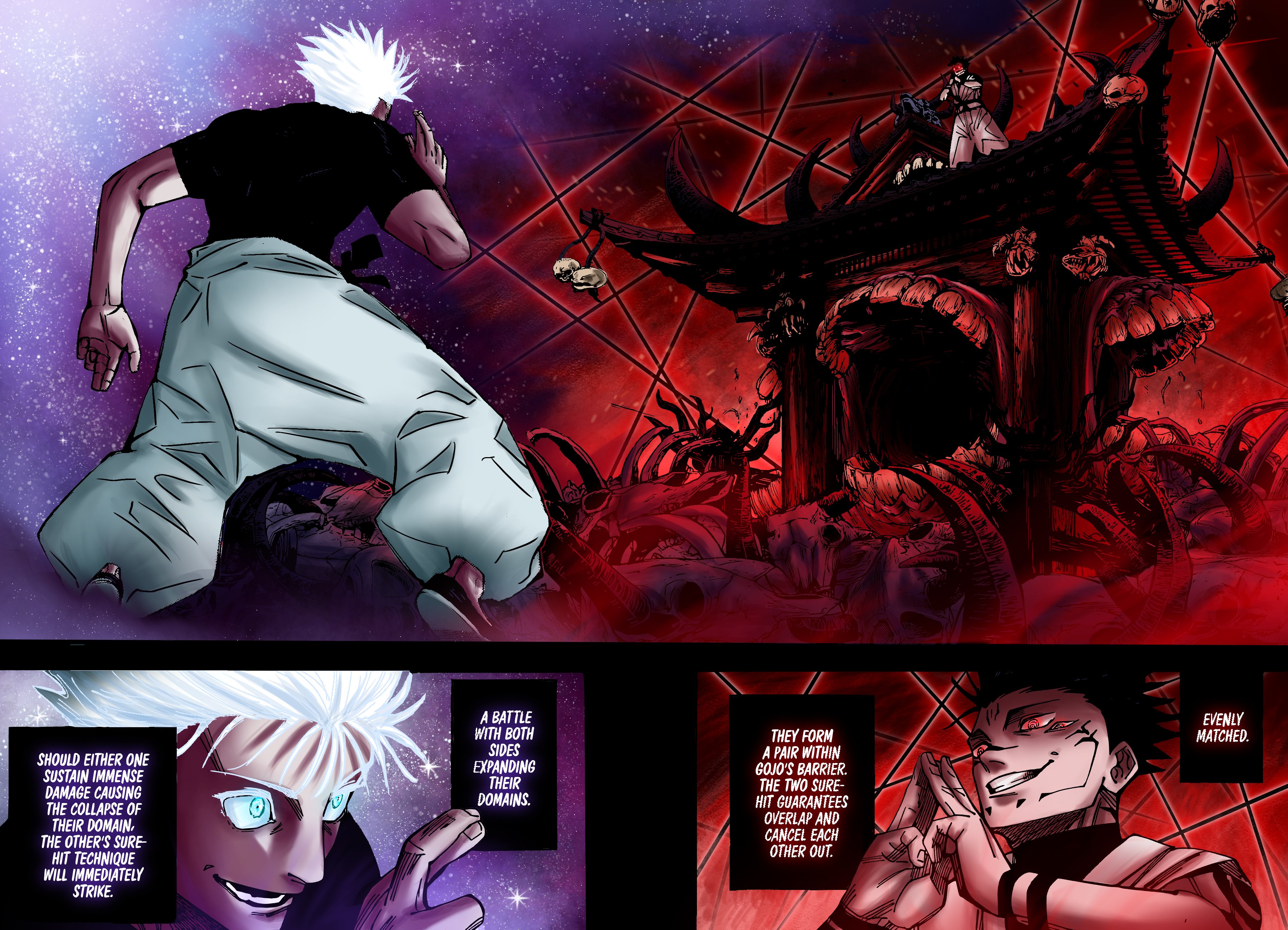 Stongest domain clash