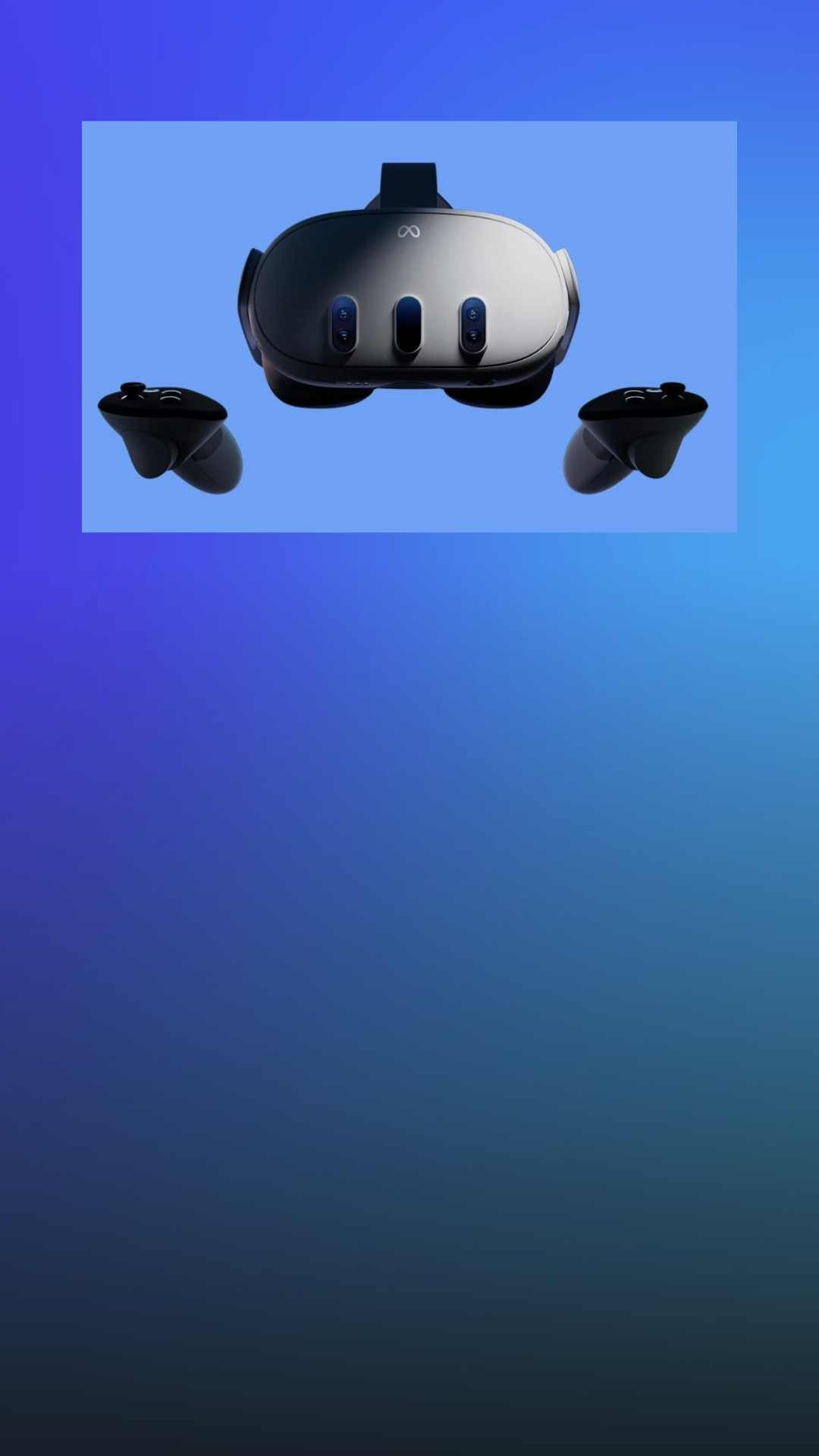 Mixed Reality Headset Quest 3