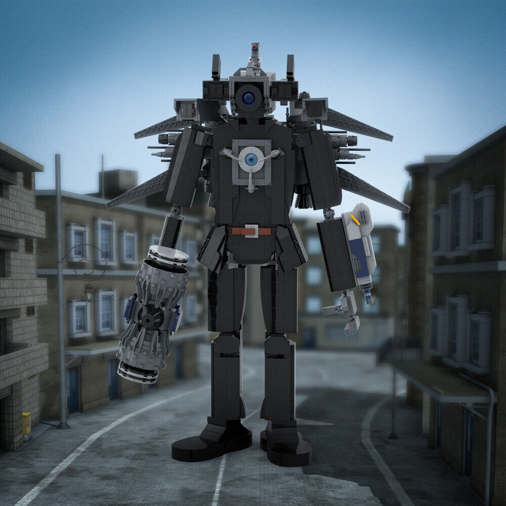 Upgraded Titan TV Man Action Figure