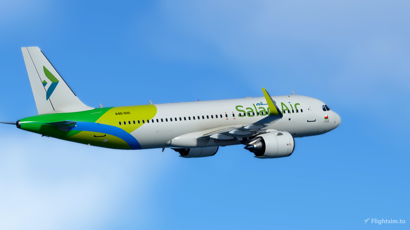 A32NX SalamAir A320 Neo (A4O OVI) 8K