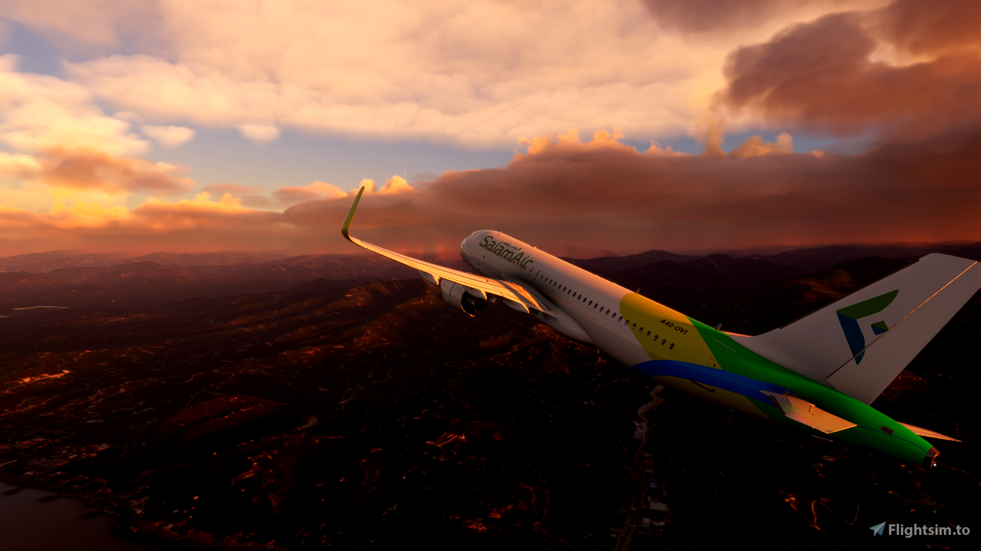 A32NX SalamAir A320 Neo (A4O OVI) 8K