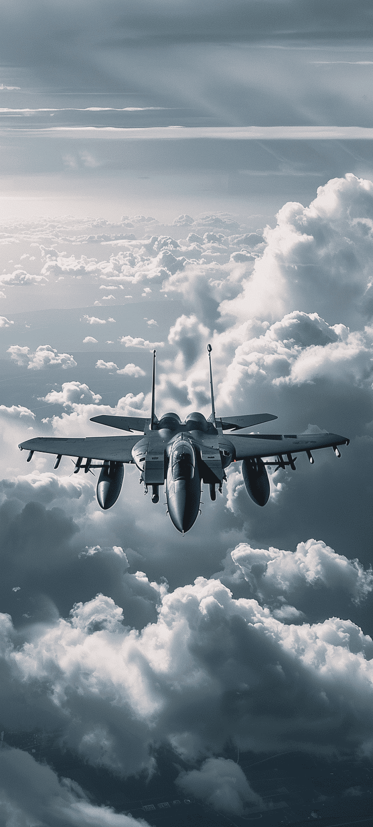 Fighter Jet Phone Wallpaper Made
