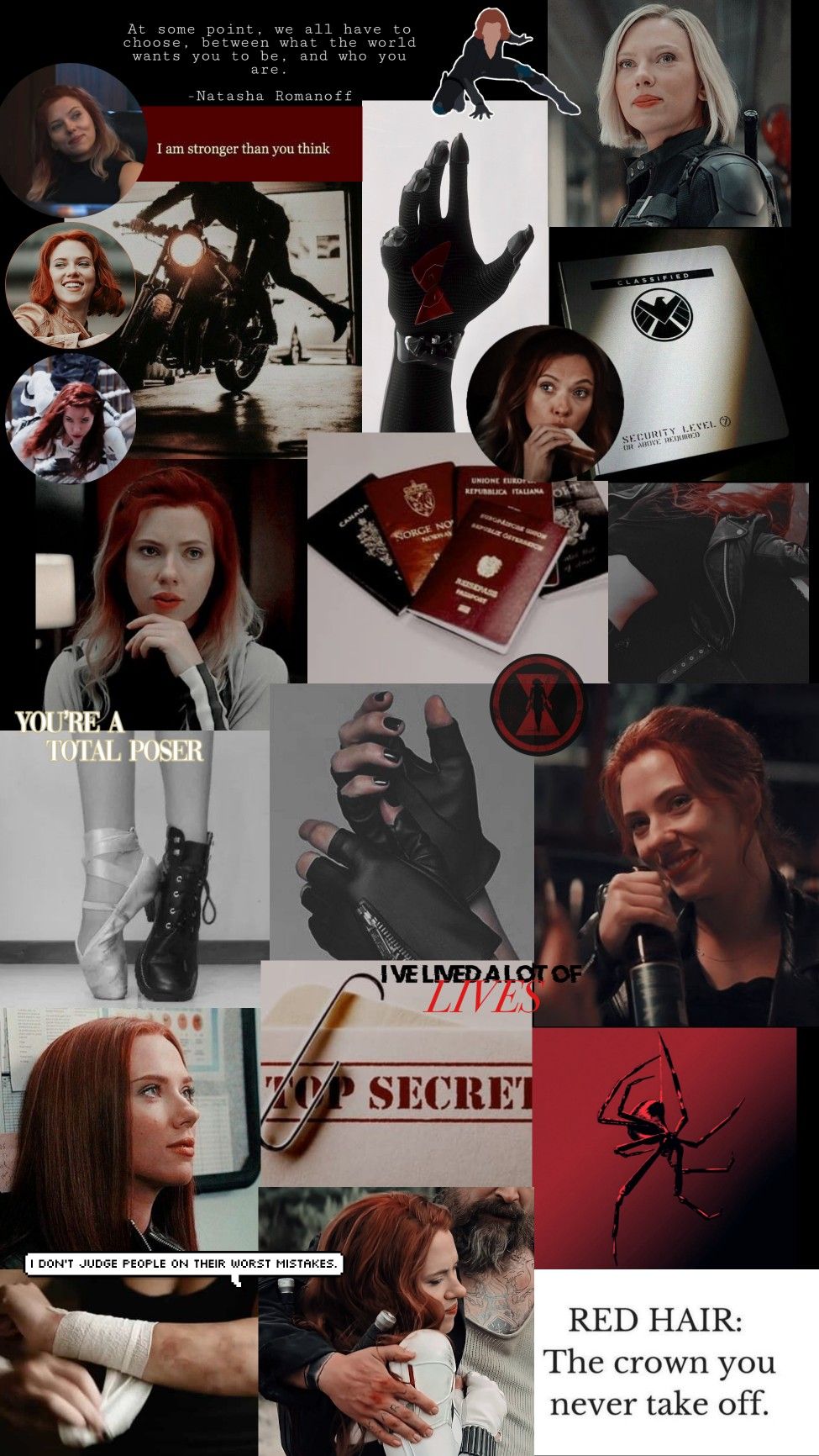 Black Widow Wallpaper