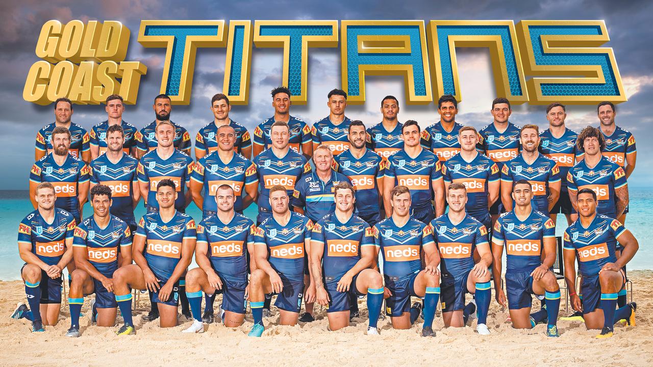 Gold Coast Titans NRL poster 2019