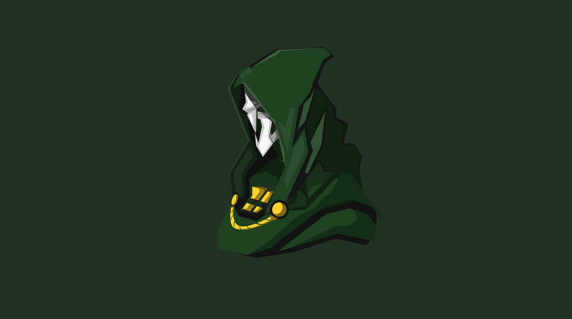 Download Minimal Art Of Doctor Doom Wallpaper