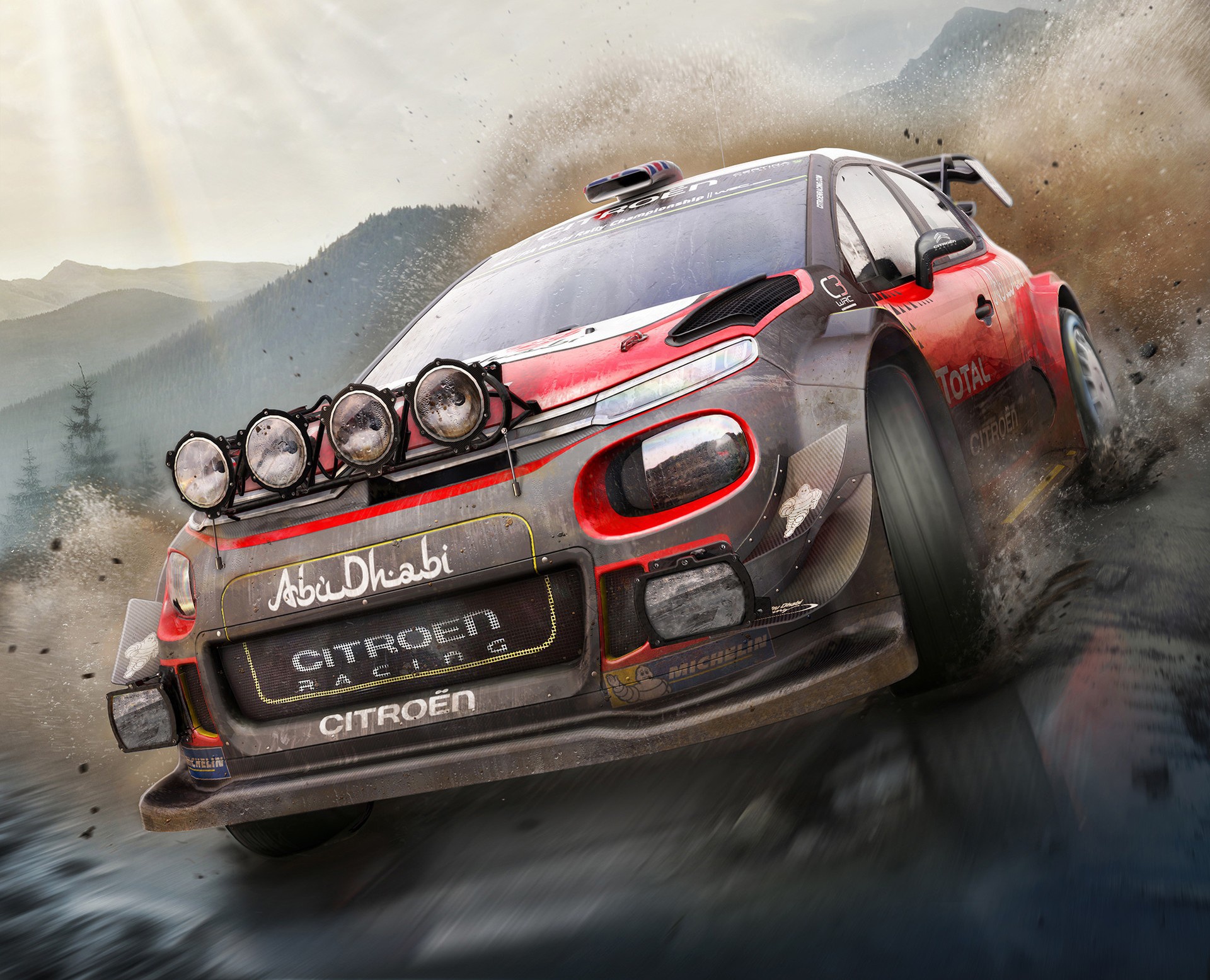 Wallpaper Citroen C3, WRC 7, BigBen Interactives, Pack Shot for mobile and desktop, section игры, resolution 1920x1555