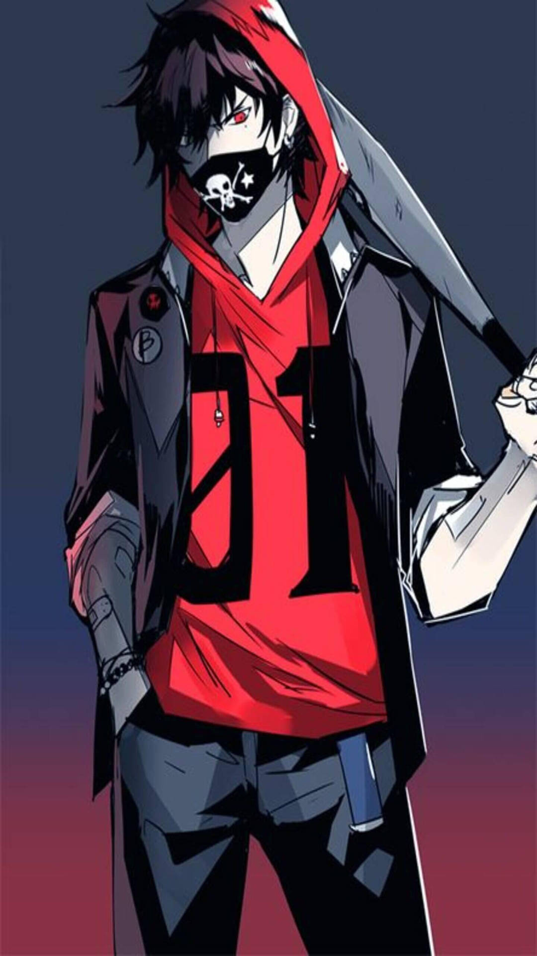 Download Anime Gaming Punk Boy
