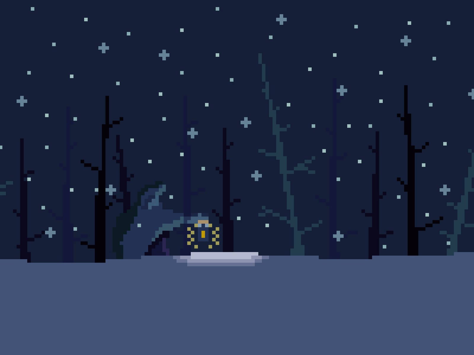 Aesthetic Pixel Art HD Wallpaper